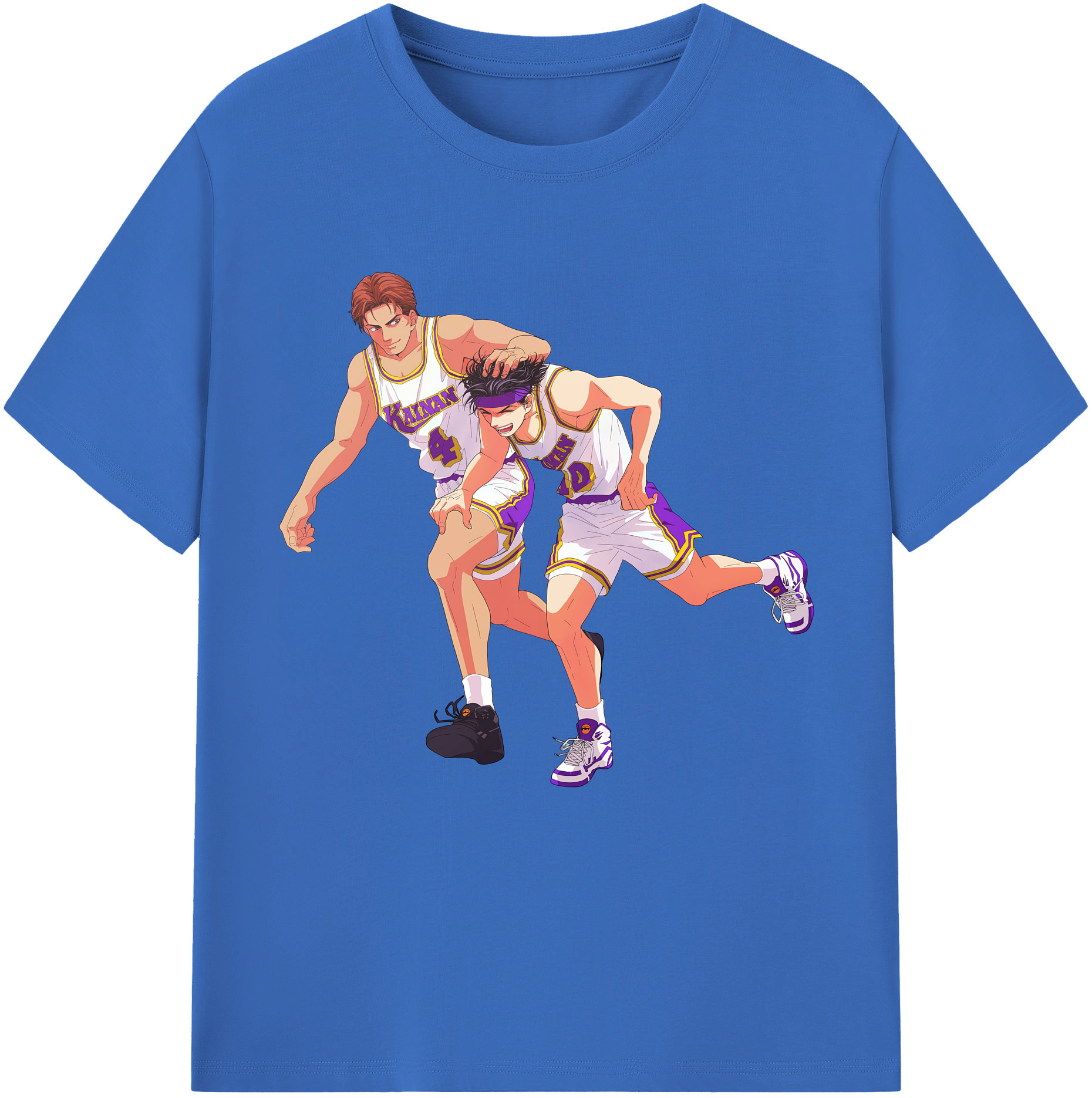 （画像用） SLAM DUNK／スラムダンク 綿100％半袖Tシャツ（フロントプリント）