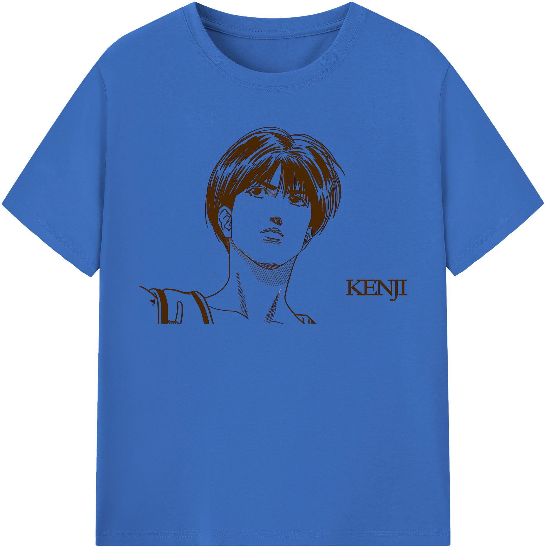 SLAM DUNK／スラムダンク 綿100％半袖Tシャツ（フロントプリント）