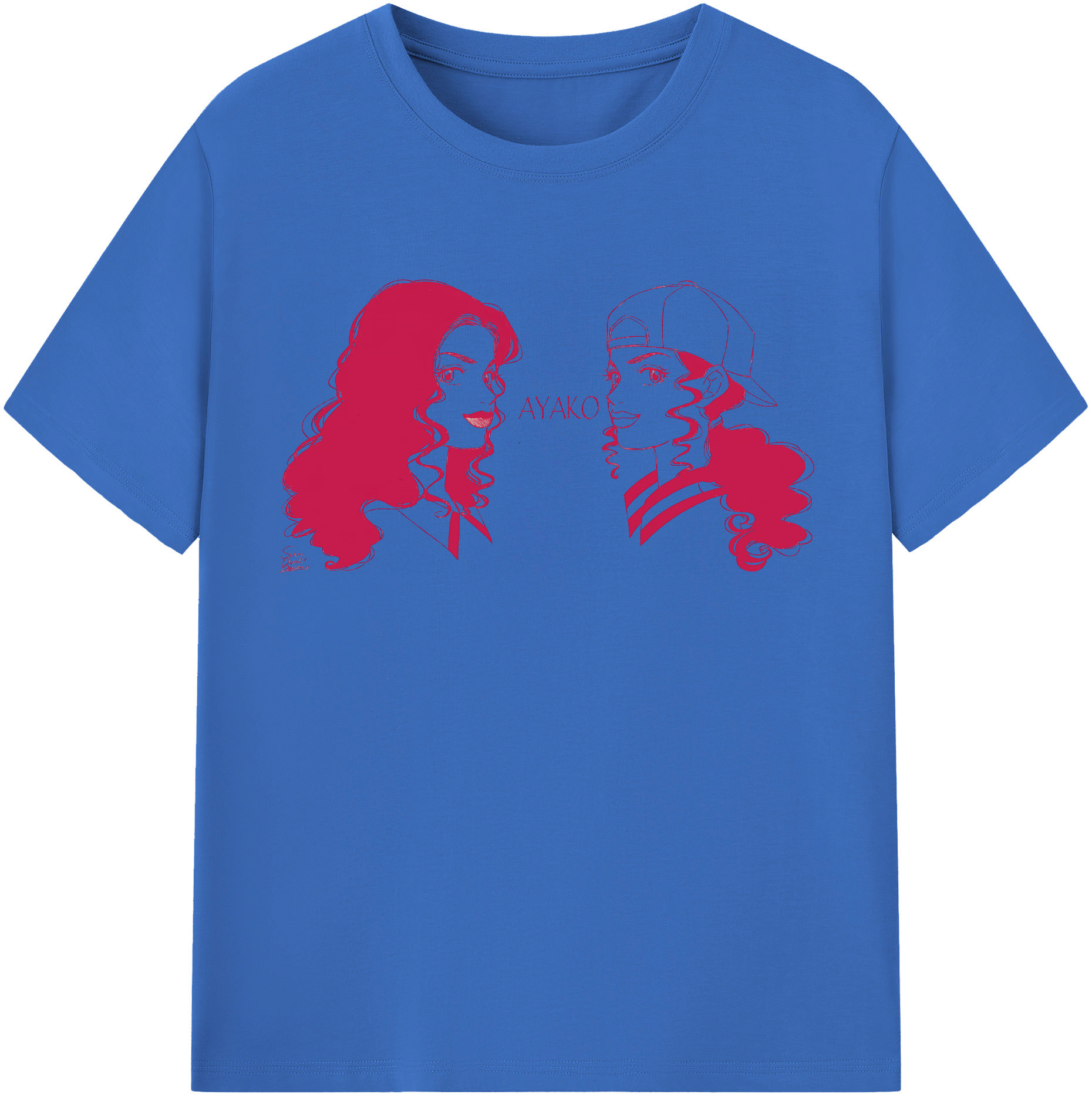 SLAM DUNK／スラムダンク 綿100％半袖Tシャツ（フロントプリント）