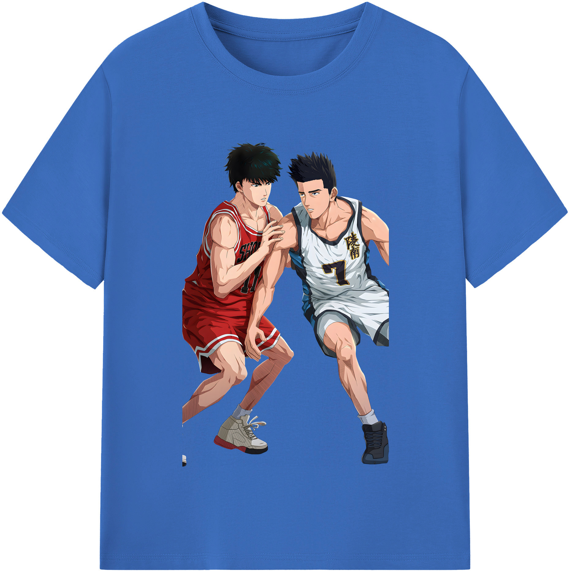 （画像用） SLAM DUNK／スラムダンク 綿100％半袖Tシャツ（フロントプリント）