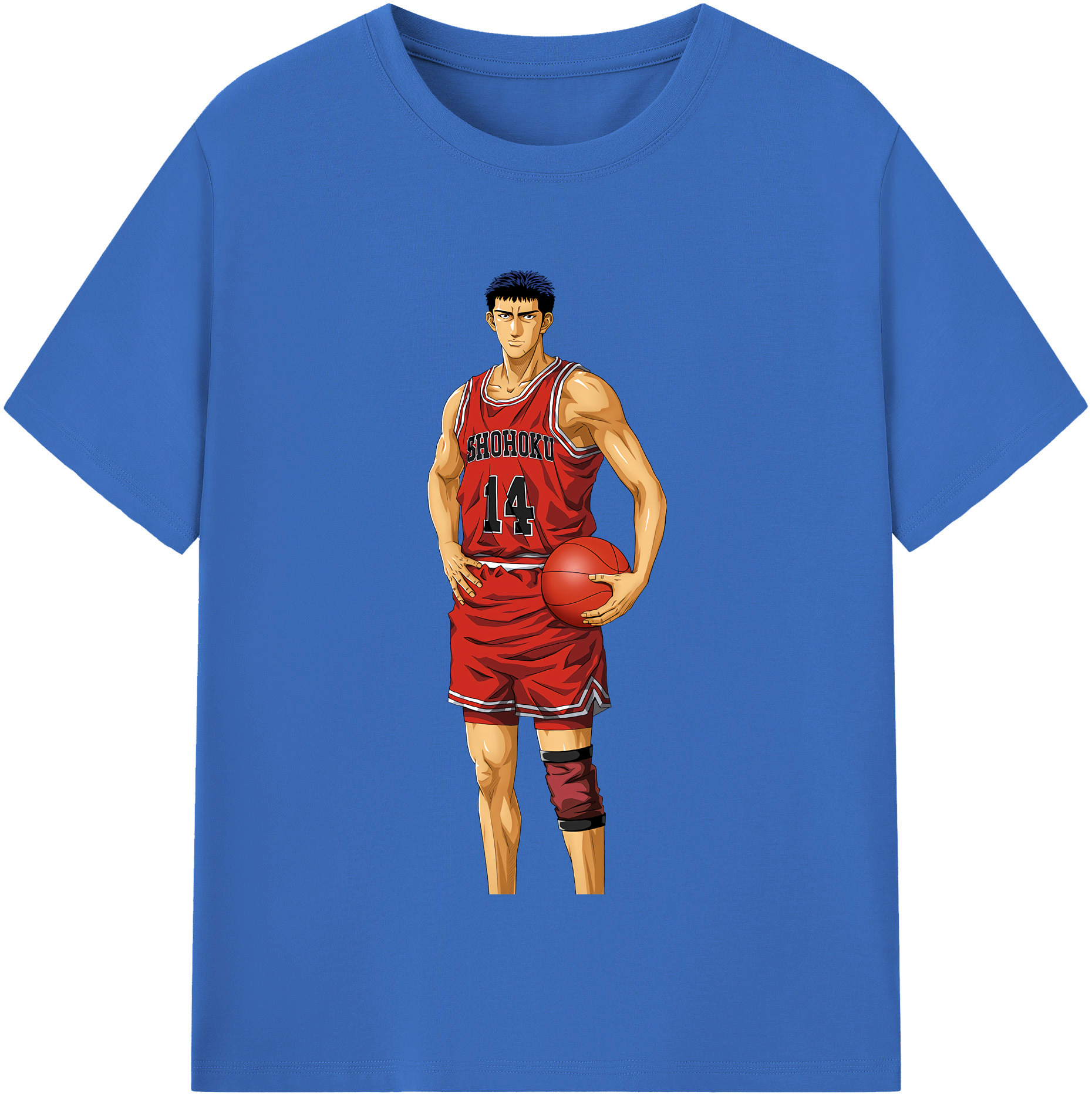 SLAM DUNK／スラムダンク 綿100％半袖Tシャツ（フロントプリント）