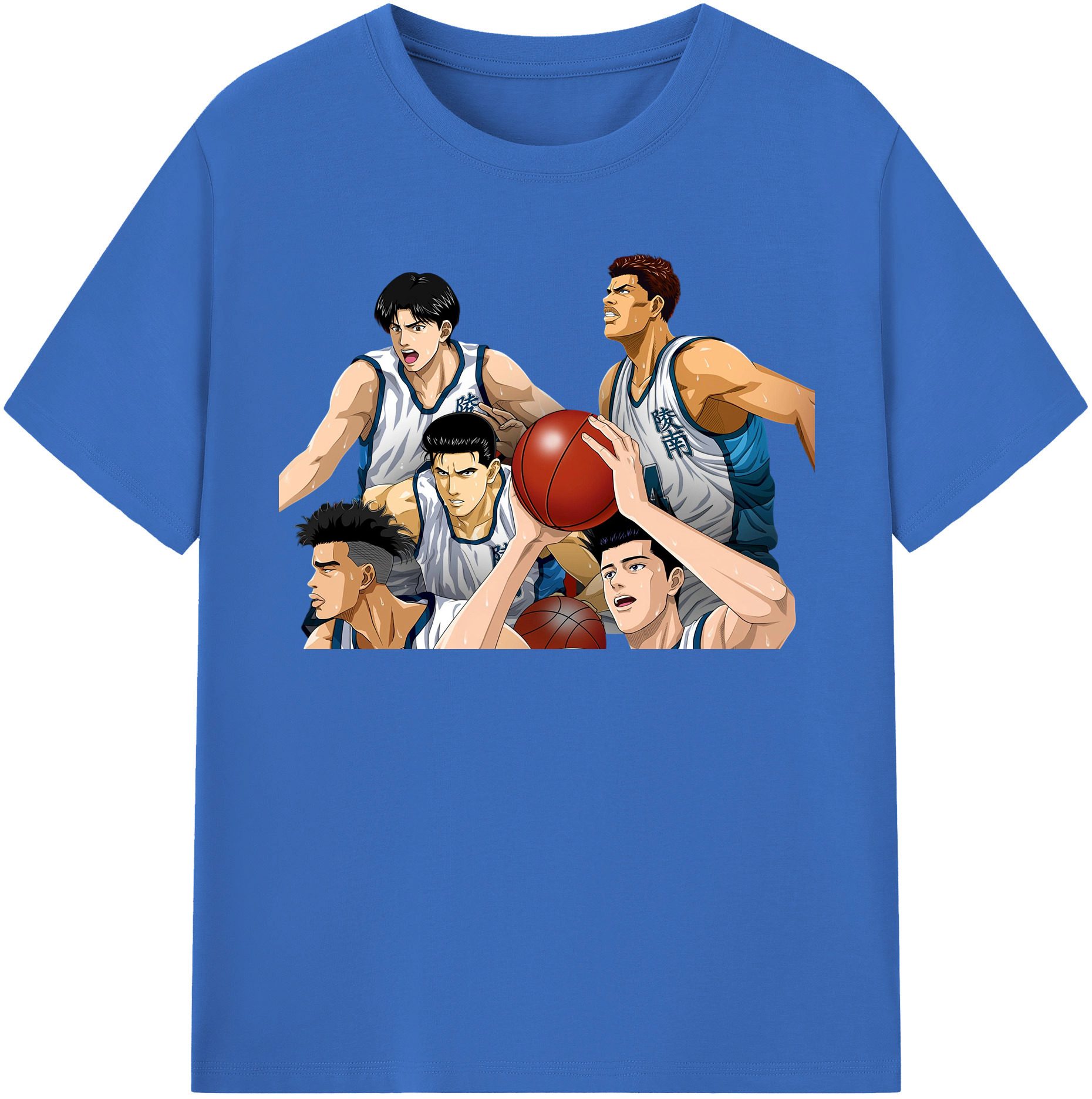 （画像用） SLAM DUNK／スラムダンク 綿100％半袖Tシャツ（フロントプリント）