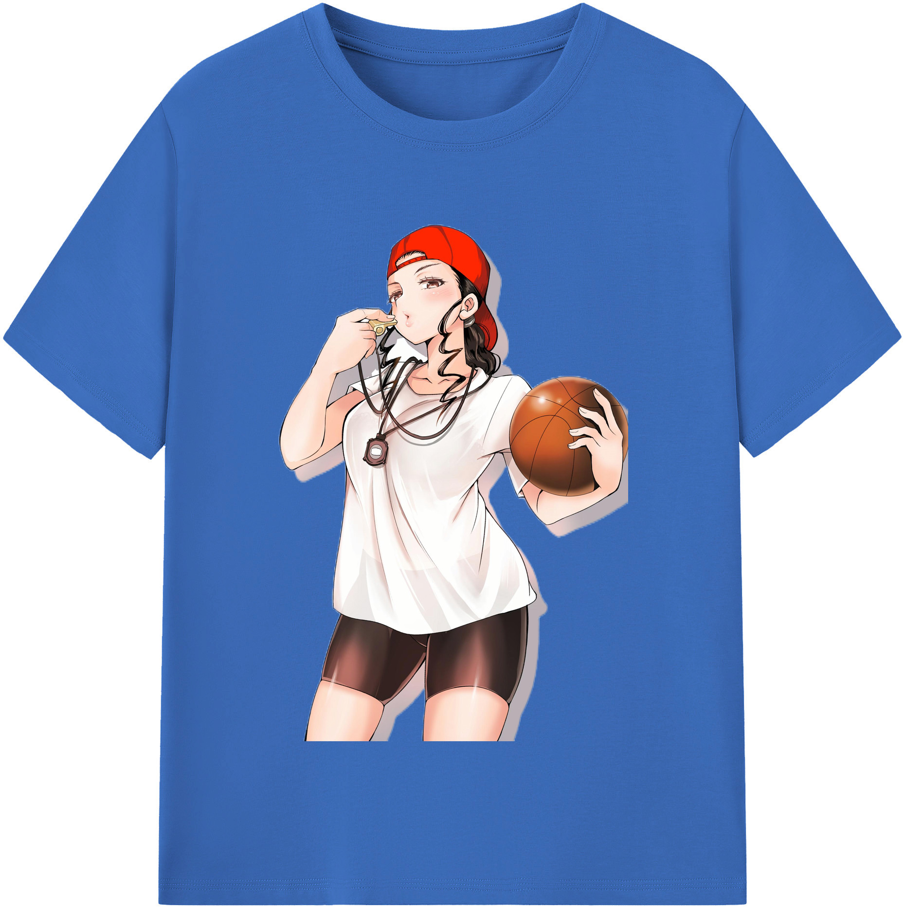 SLAM DUNK／スラムダンク 綿100％半袖Tシャツ（フロントプリント）