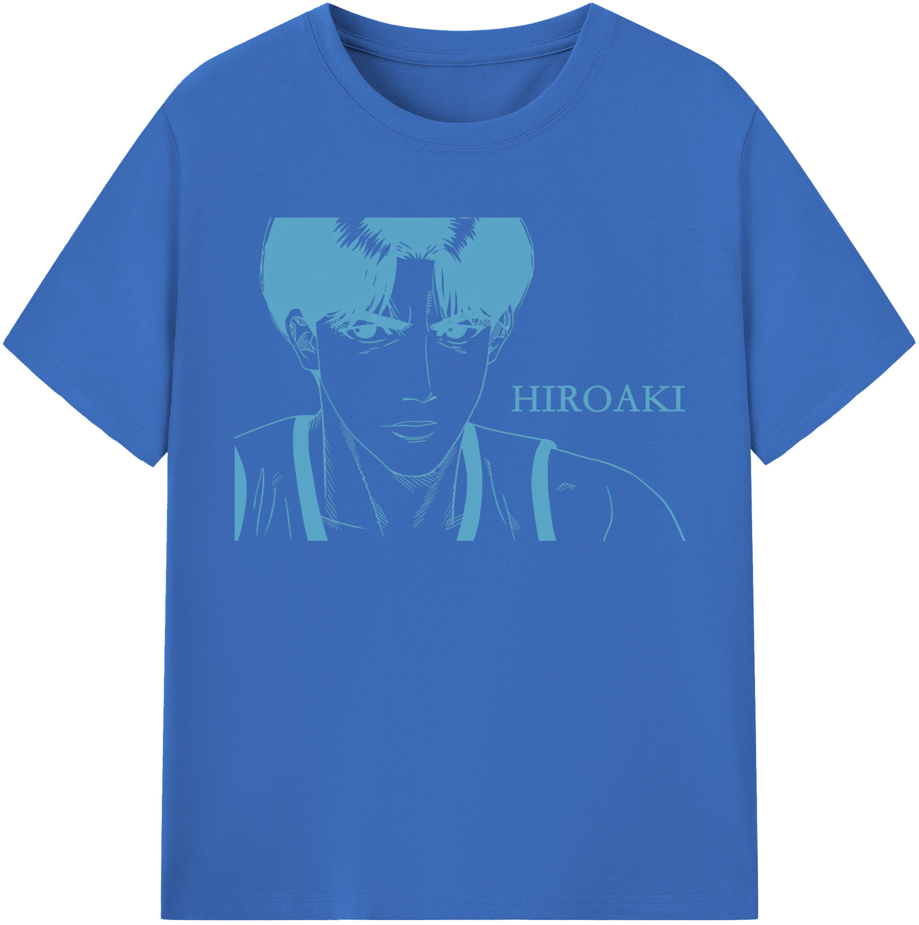 SLAM DUNK／スラムダンク 綿100％半袖Tシャツ（フロントプリント）