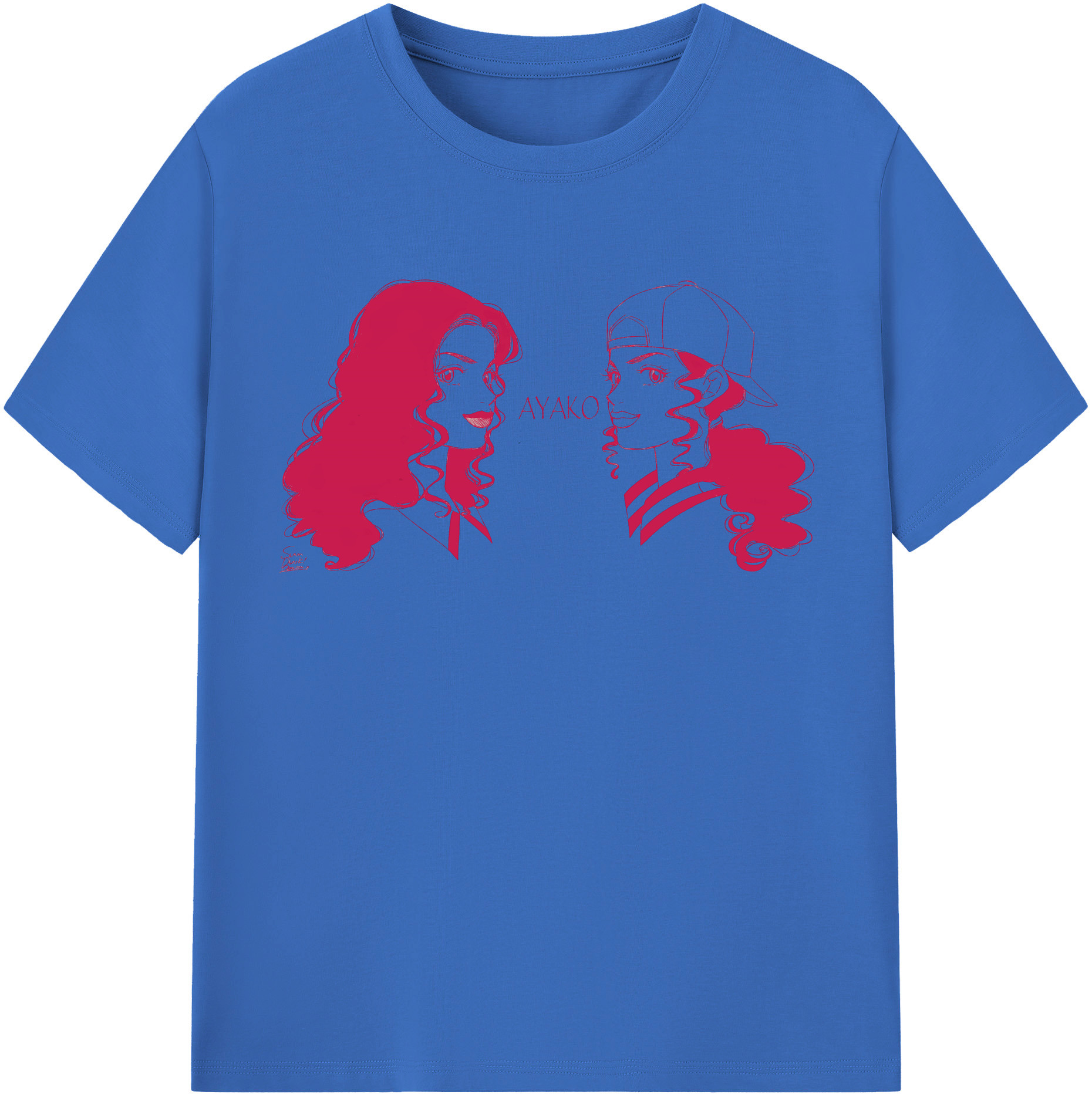 SLAM DUNK／スラムダンク 綿100％半袖Tシャツ（フロントプリント）