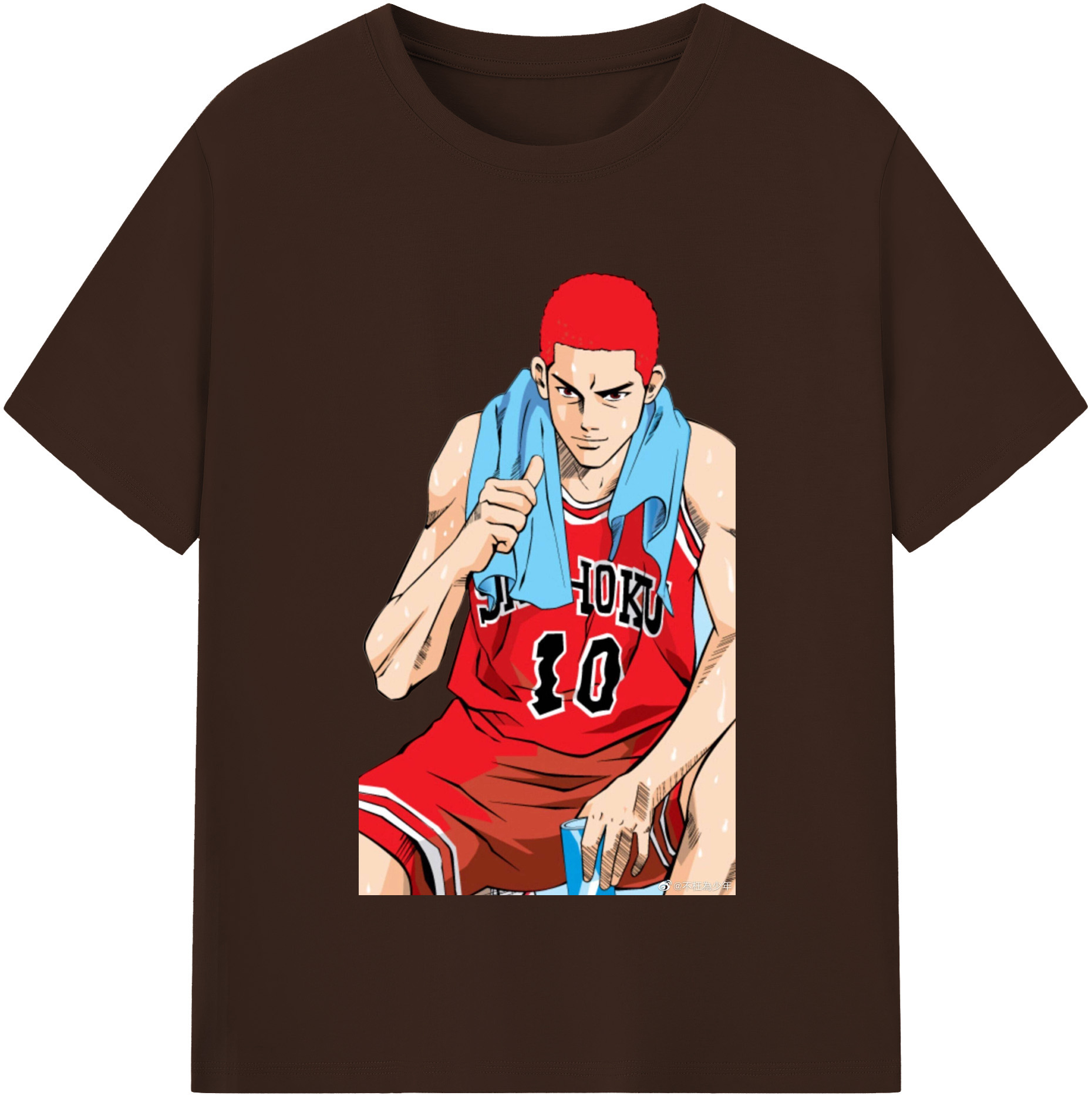 （画像用） SLAM DUNK／スラムダンク 綿100％半袖Tシャツ（フロントプリント）