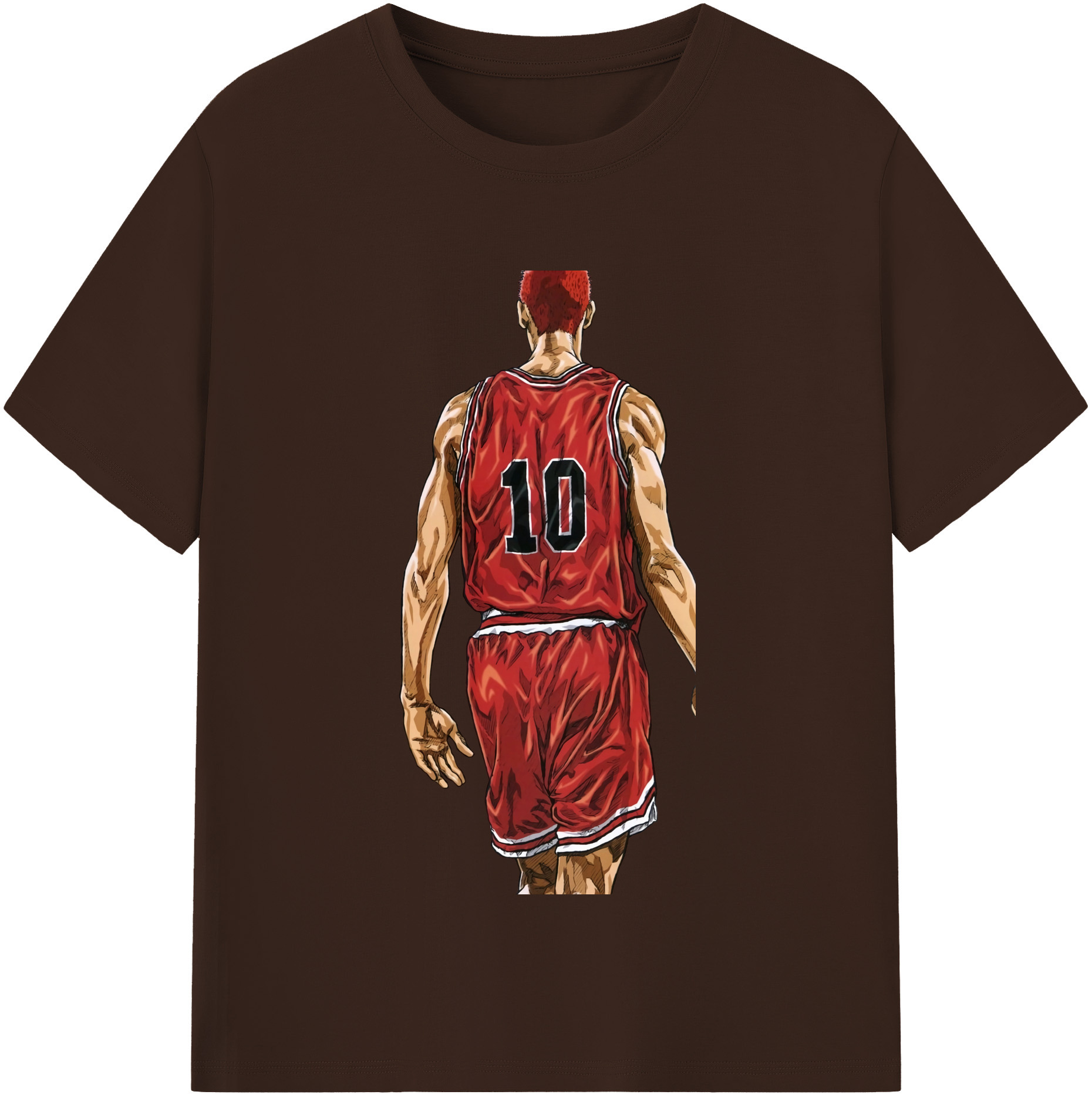SLAM DUNK／スラムダンク 綿100％半袖Tシャツ（フロントプリント）
