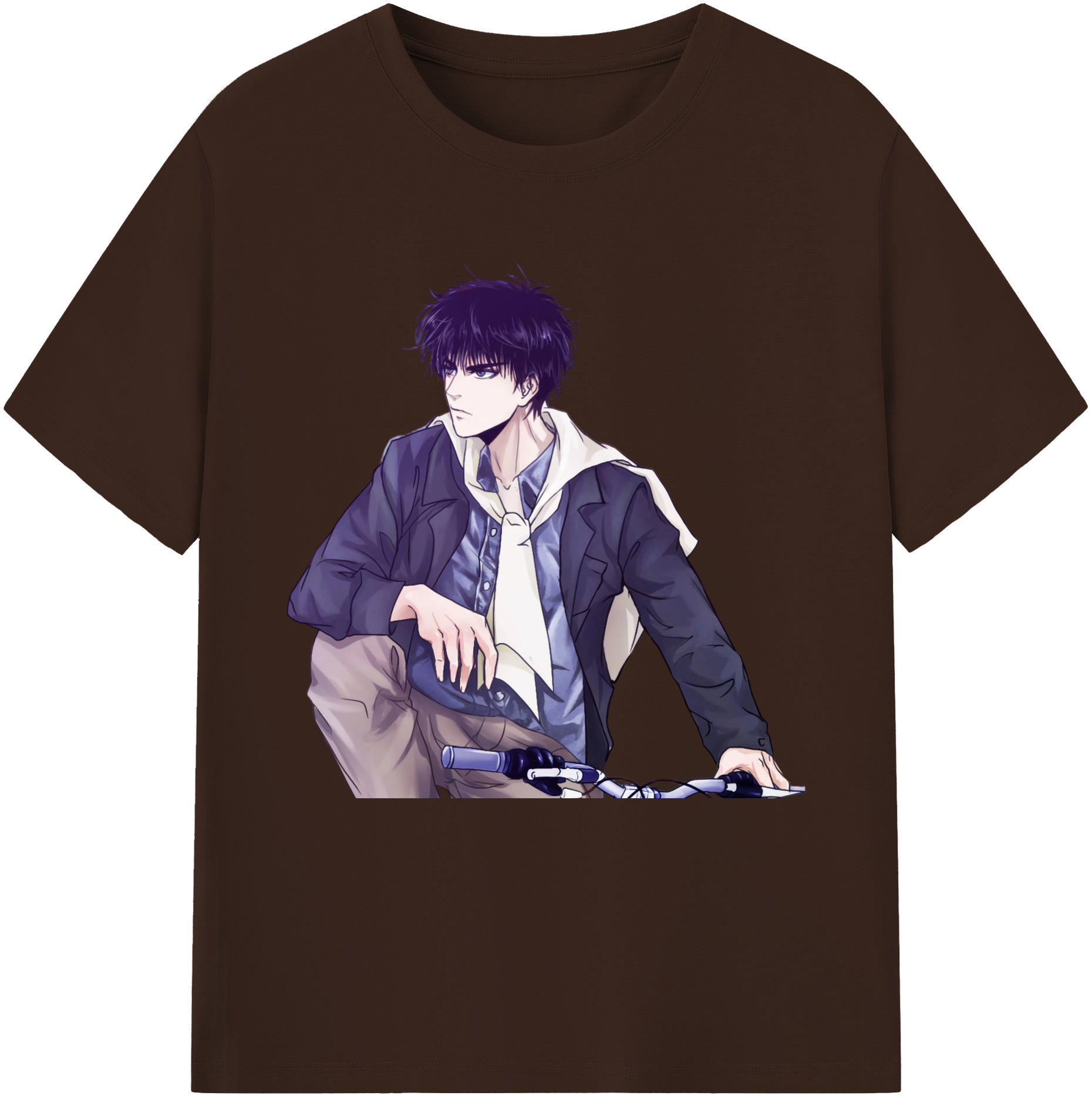 SLAM DUNK／スラムダンク 綿100％半袖Tシャツ（フロントプリント）