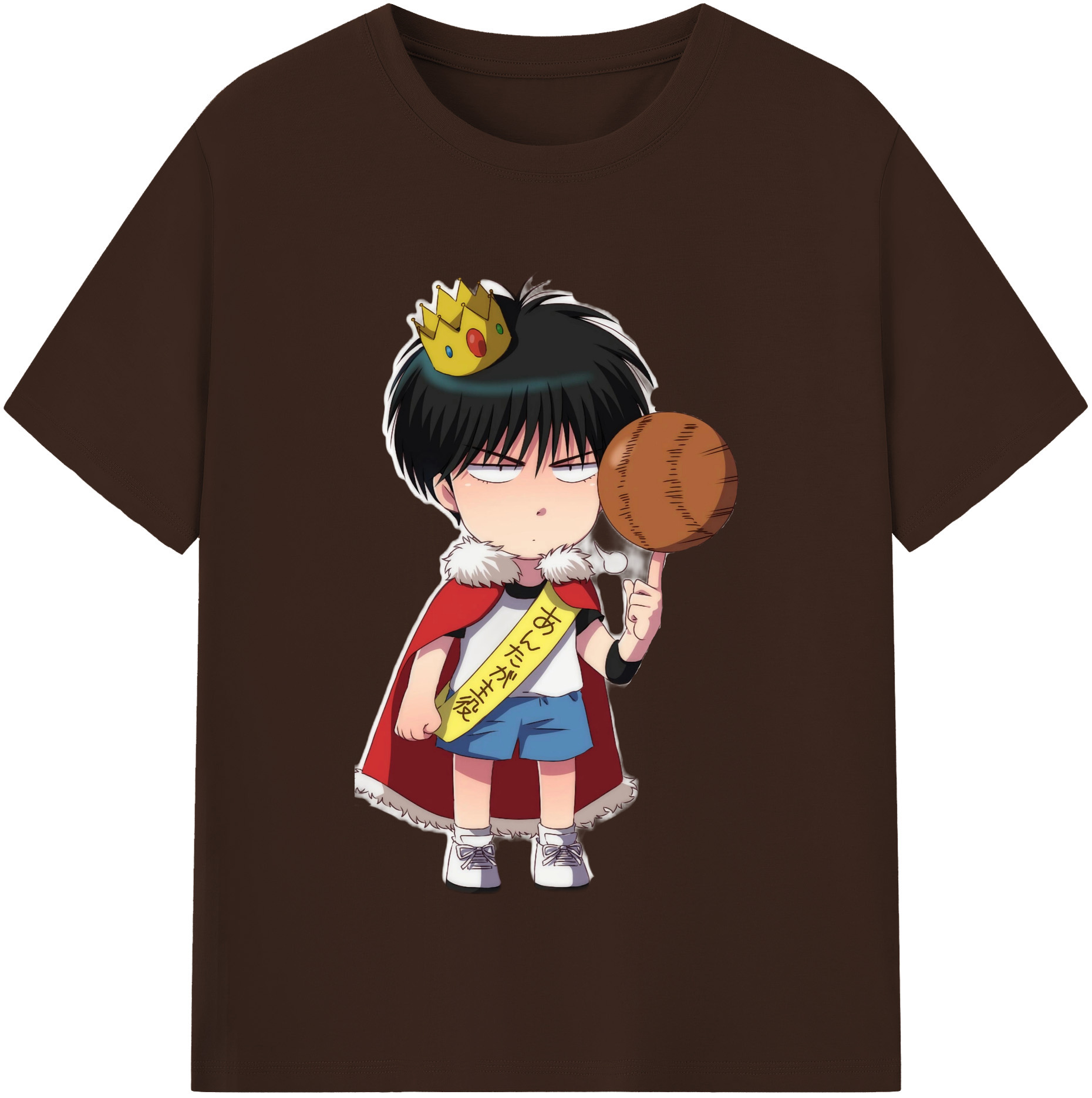 SLAM DUNK／スラムダンク 綿100％半袖Tシャツ（フロントプリント）