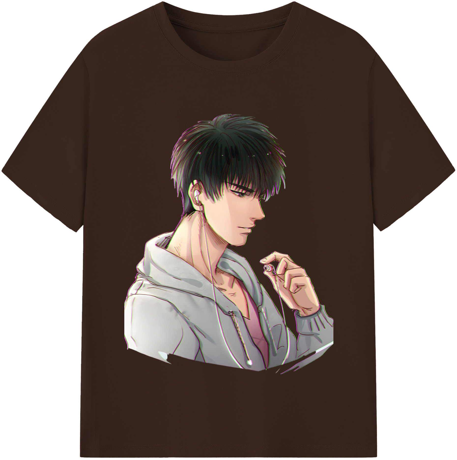 SLAM DUNK／スラムダンク 綿100％半袖Tシャツ（フロントプリント）