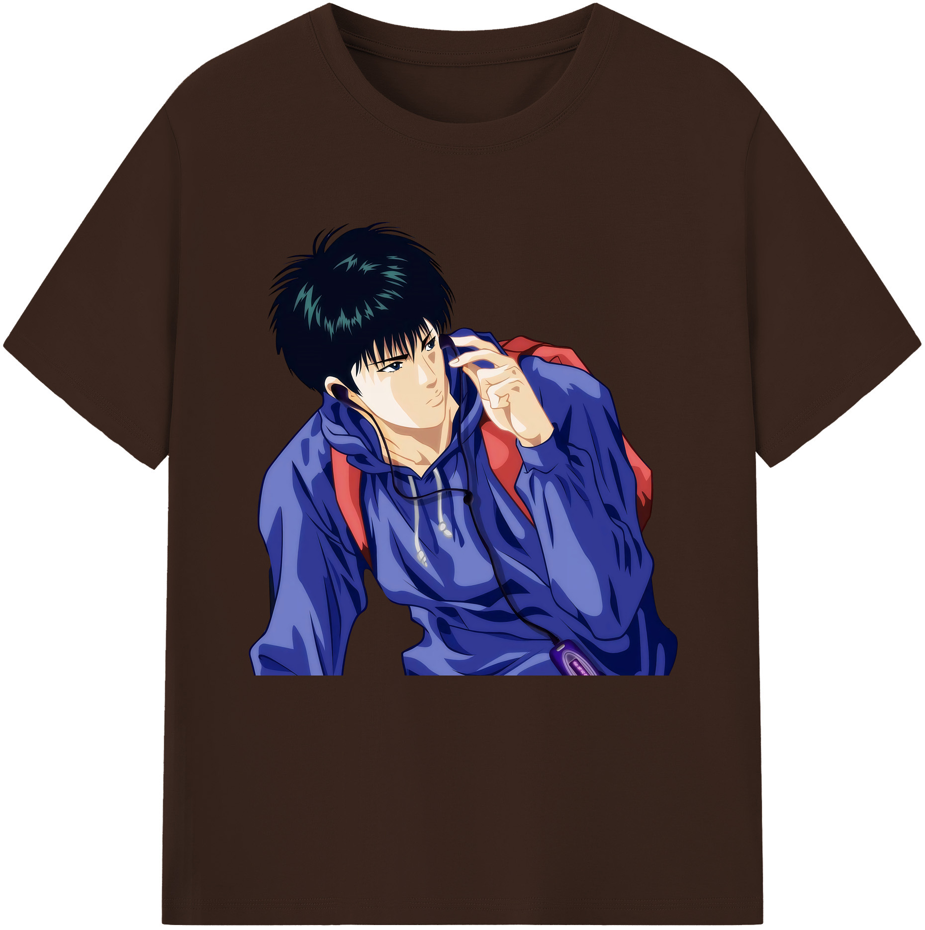 SLAM DUNK／スラムダンク 綿100％半袖Tシャツ（フロントプリント）