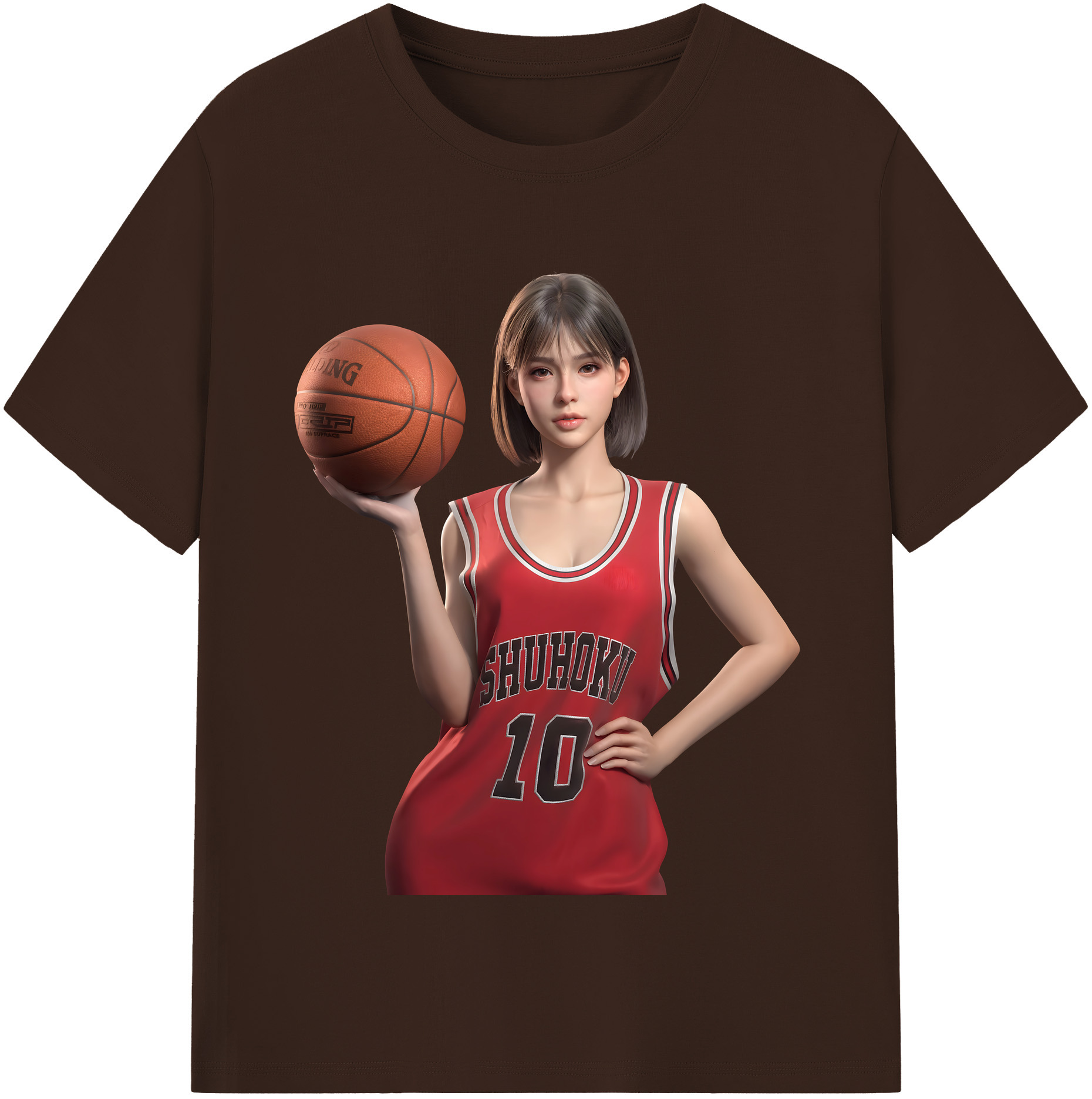 （画像用） SLAM DUNK／スラムダンク 綿100％半袖Tシャツ（フロントプリント）