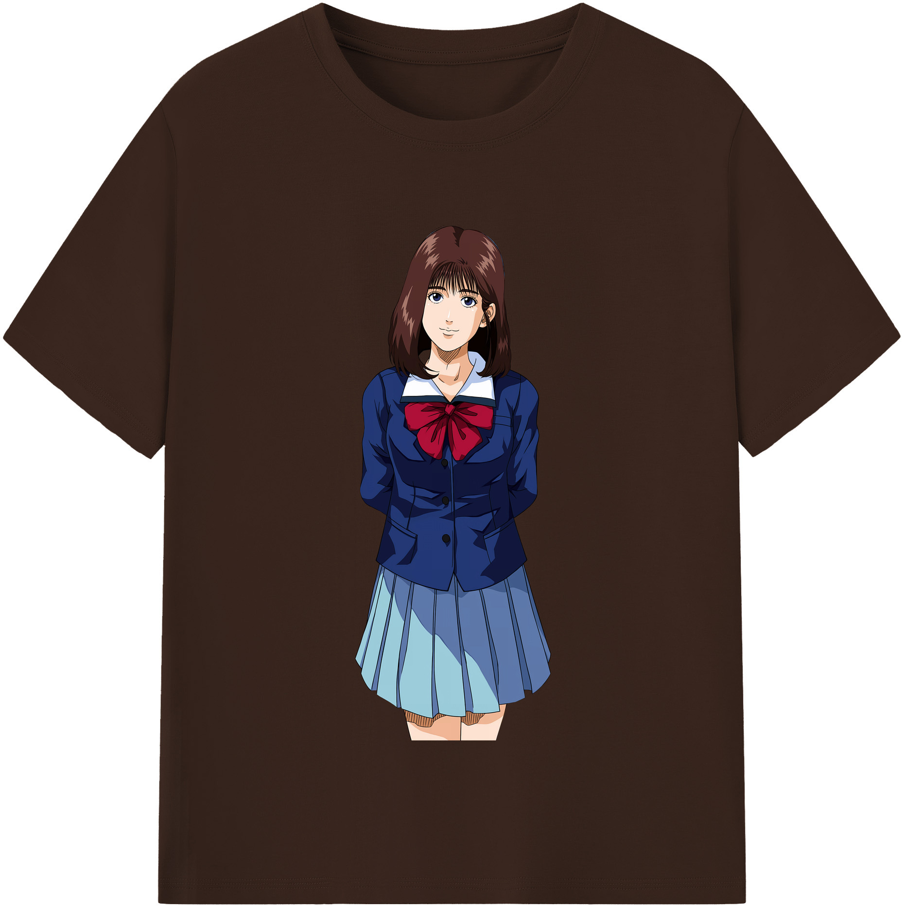 SLAM DUNK／スラムダンク 綿100％半袖Tシャツ（フロントプリント）
