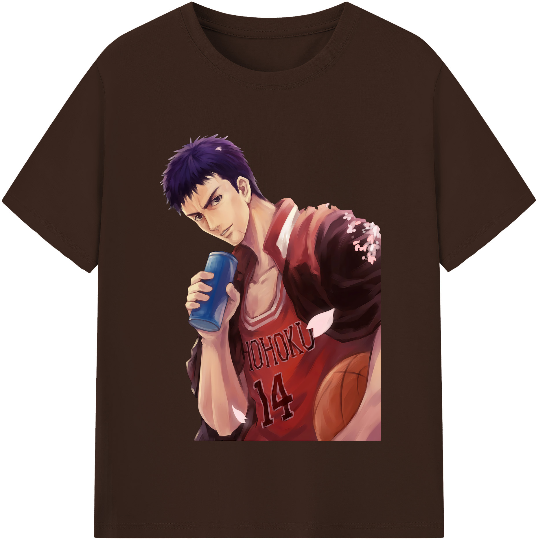 （画像用） SLAM DUNK／スラムダンク 綿100％半袖Tシャツ（フロントプリント）