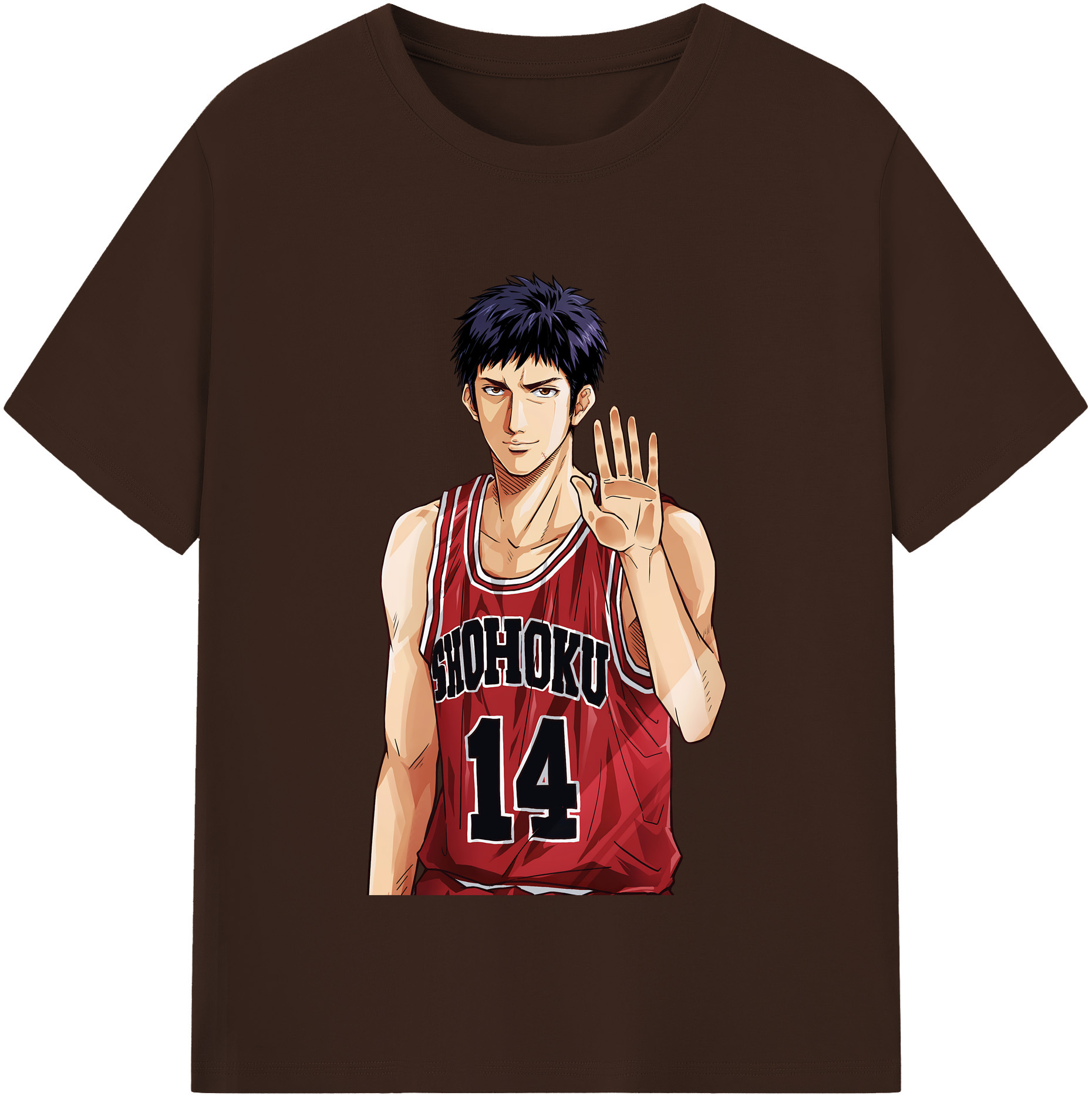 （画像用） SLAM DUNK／スラムダンク 綿100％半袖Tシャツ（フロントプリント）