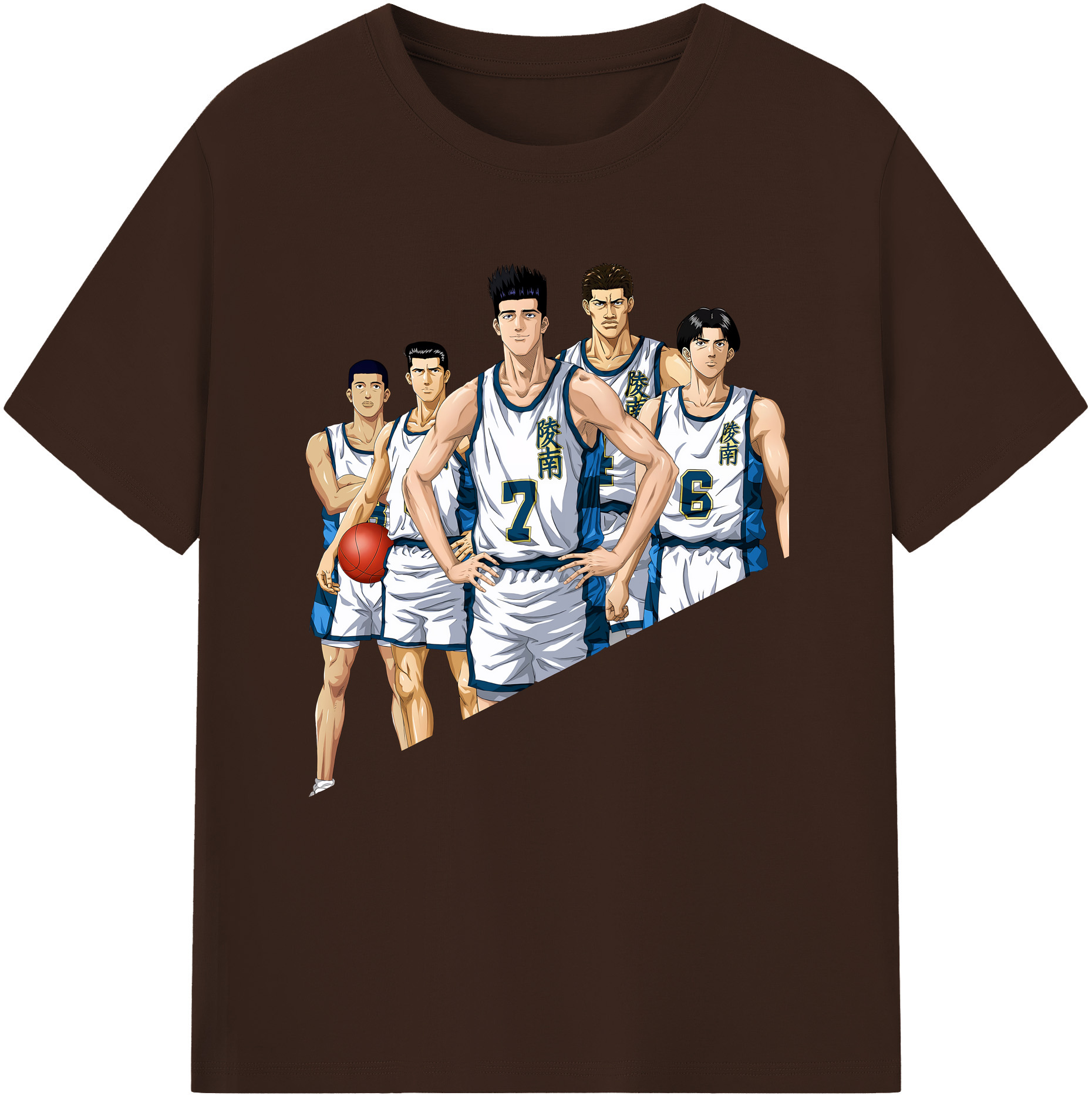 （画像用） SLAM DUNK／スラムダンク 綿100％半袖Tシャツ（フロントプリント）