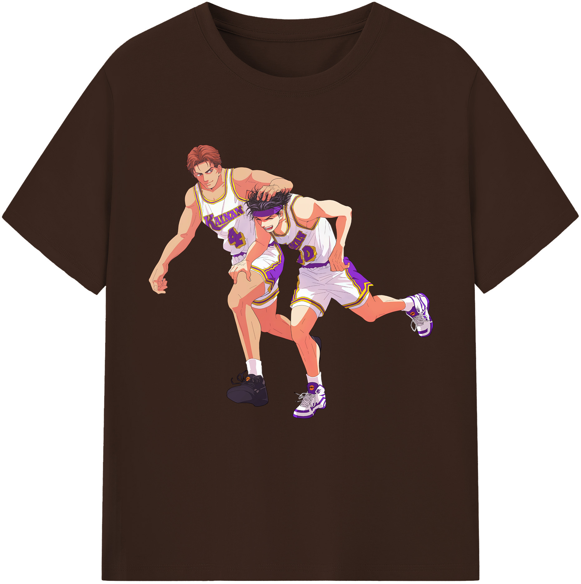 （画像用） SLAM DUNK／スラムダンク 綿100％半袖Tシャツ（フロントプリント）