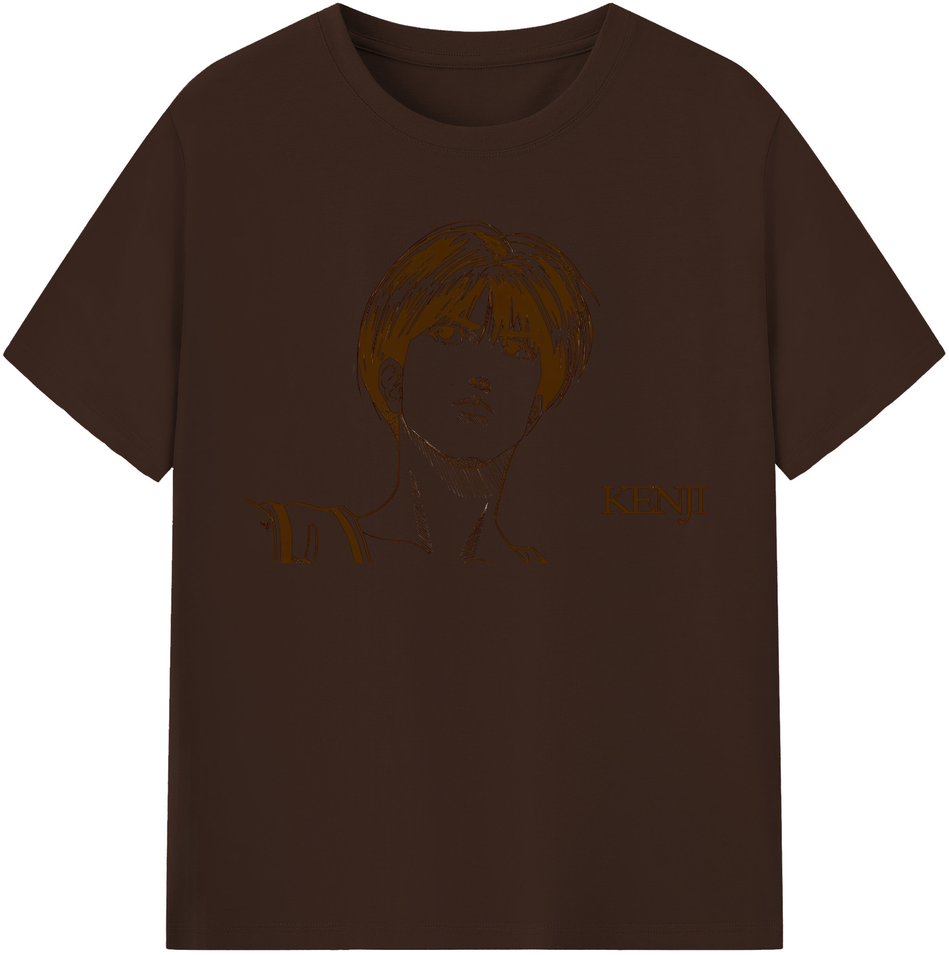 SLAM DUNK／スラムダンク 綿100％半袖Tシャツ（フロントプリント）