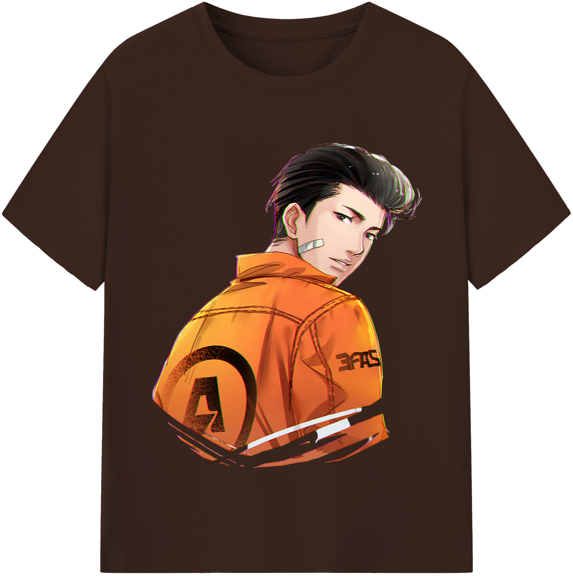 SLAM DUNK／スラムダンク 綿100％半袖Tシャツ（フロントプリント）