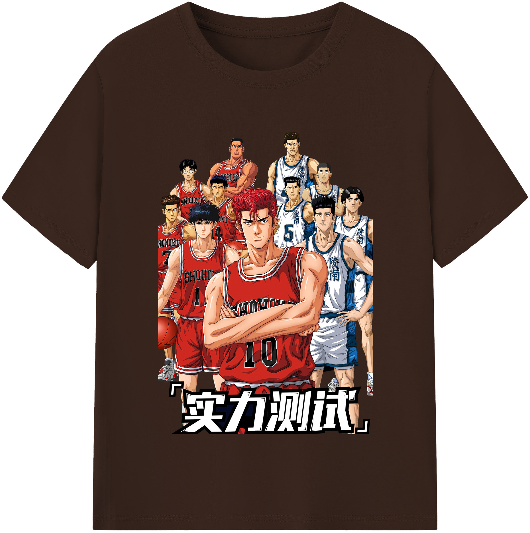 （画像用） SLAM DUNK／スラムダンク 綿100％半袖Tシャツ（フロントプリント）