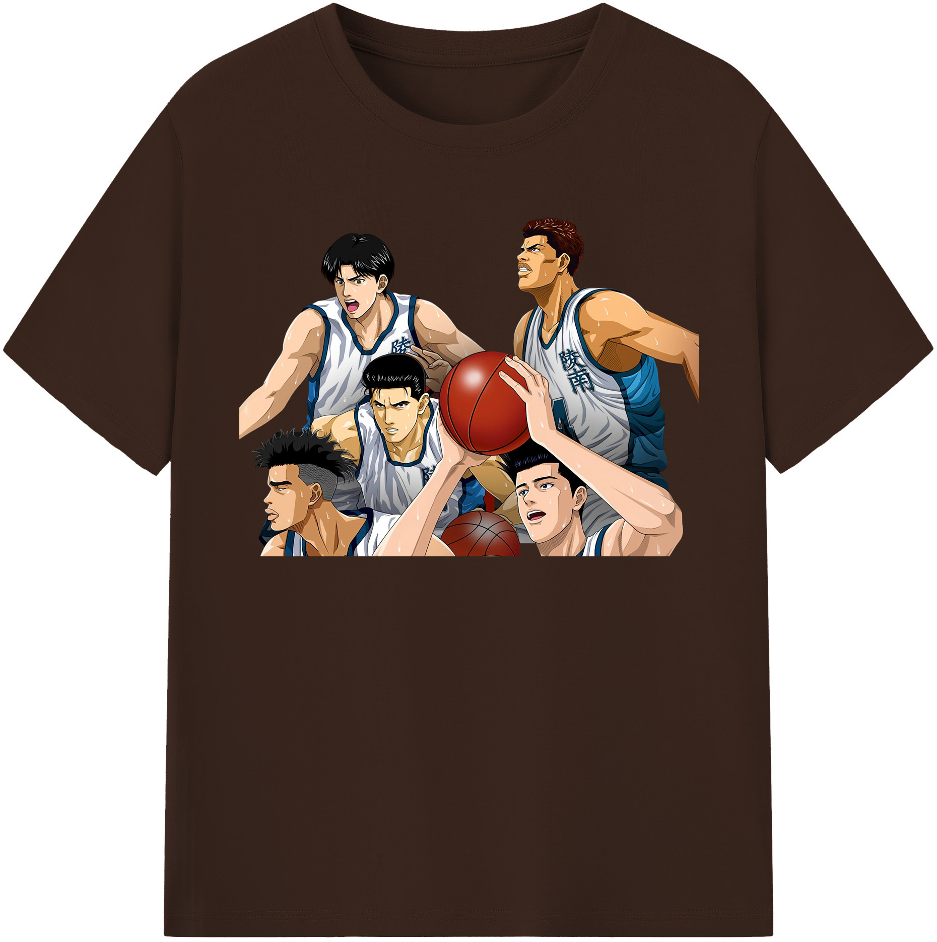 （画像用） SLAM DUNK／スラムダンク 綿100％半袖Tシャツ（フロントプリント）