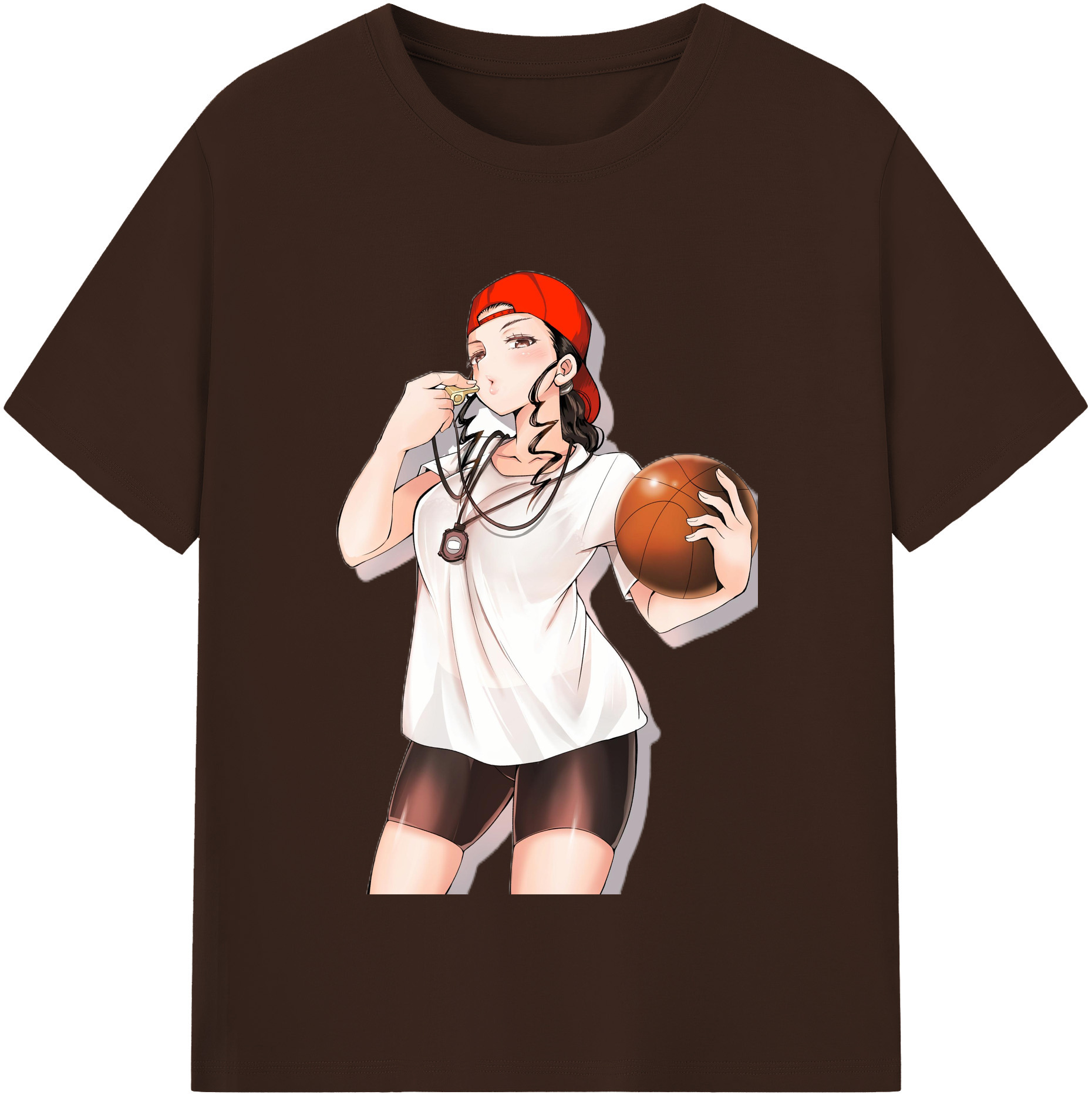 SLAM DUNK／スラムダンク 綿100％半袖Tシャツ（フロントプリント）