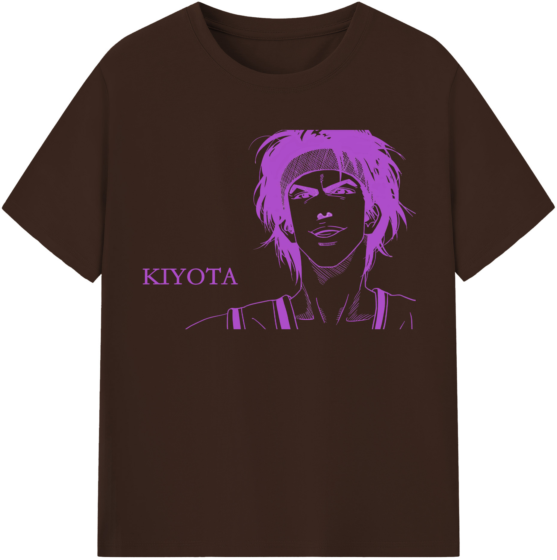 SLAM DUNK／スラムダンク 綿100％半袖Tシャツ（フロントプリント）
