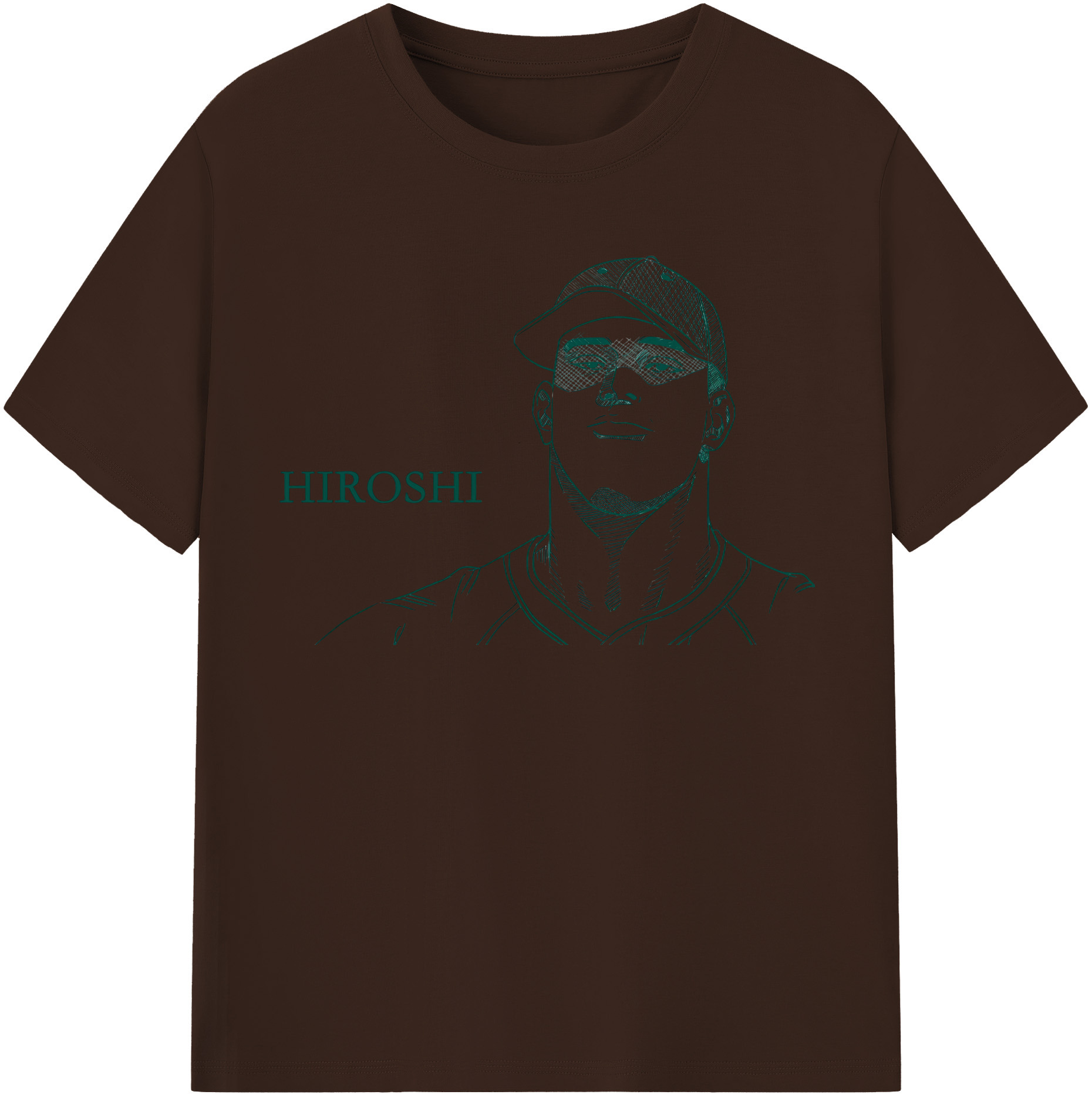 SLAM DUNK／スラムダンク 綿100％半袖Tシャツ（フロントプリント）
