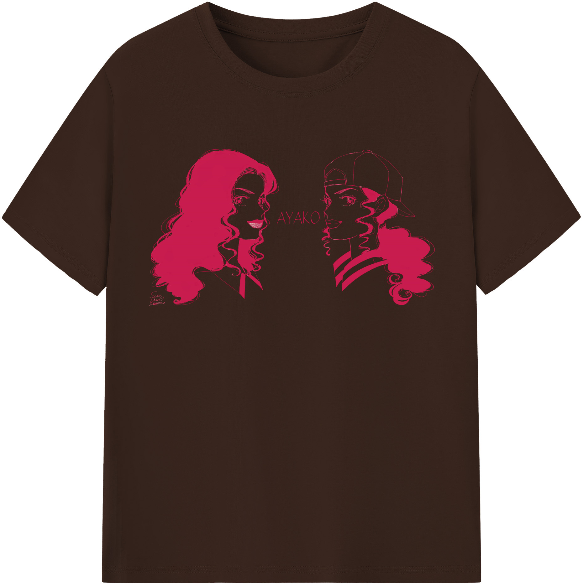 SLAM DUNK／スラムダンク 綿100％半袖Tシャツ（フロントプリント）
