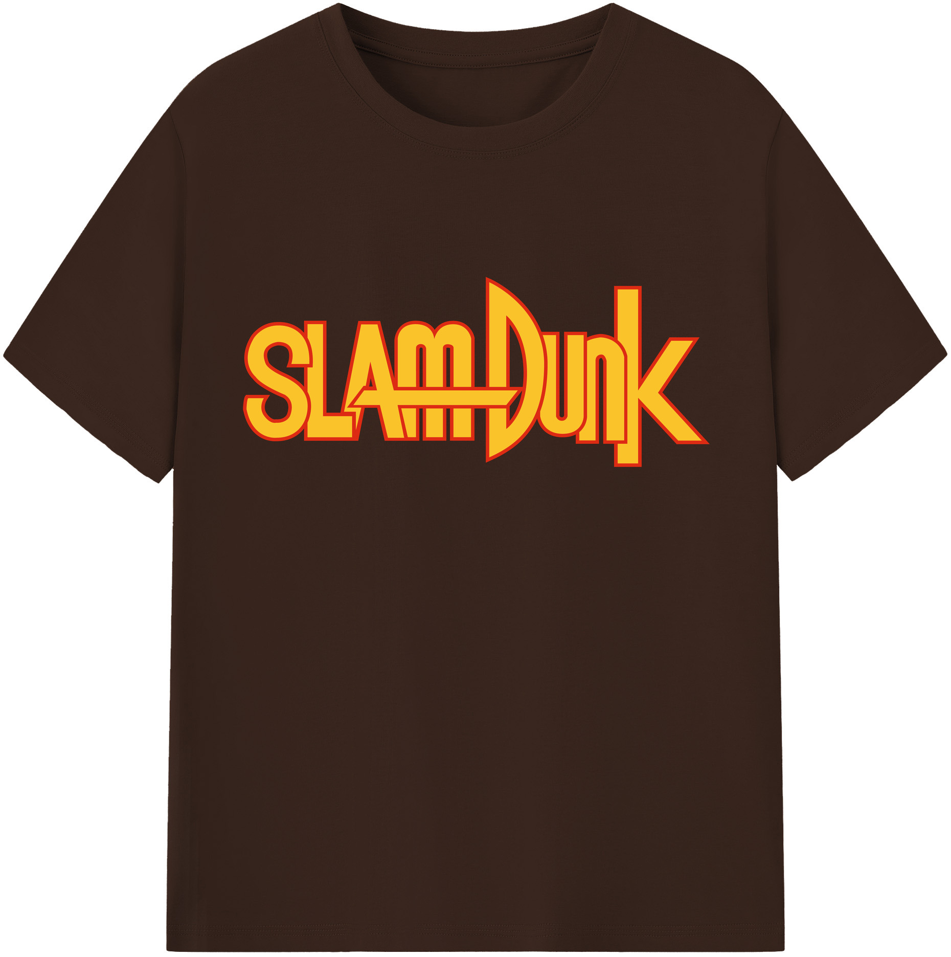 SLAM DUNK／スラムダンク 綿100％半袖Tシャツ（フロントプリント）