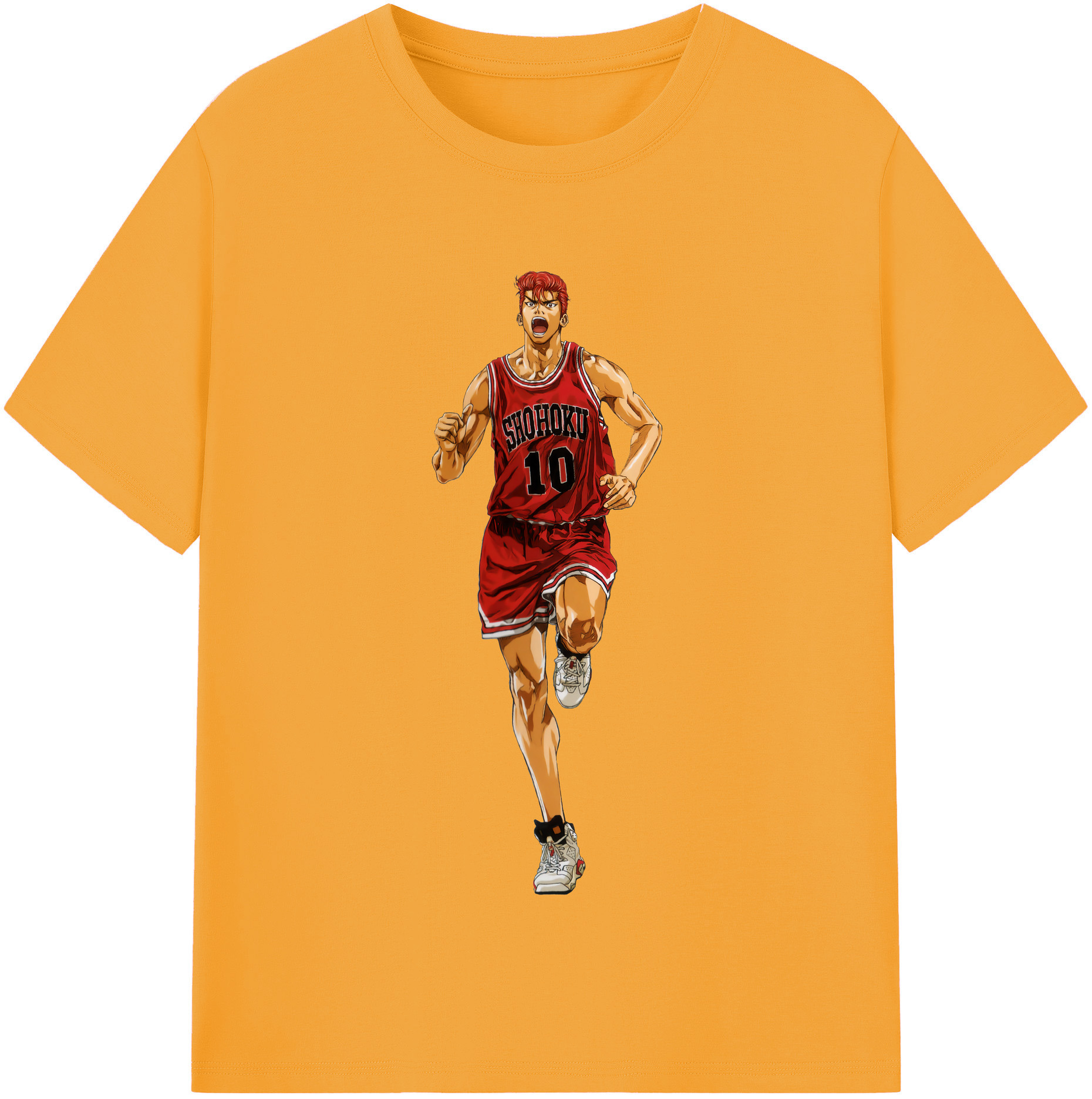 （画像用） SLAM DUNK／スラムダンク 綿100％半袖Tシャツ（フロントプリント）