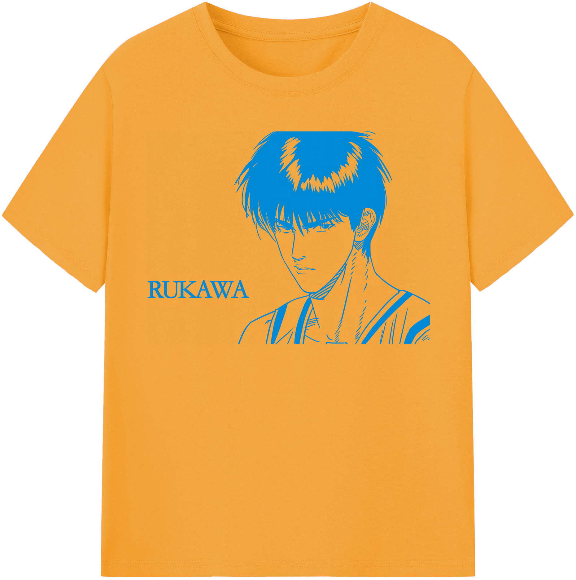 SLAM DUNK／スラムダンク 綿100％半袖Tシャツ（フロントプリント）