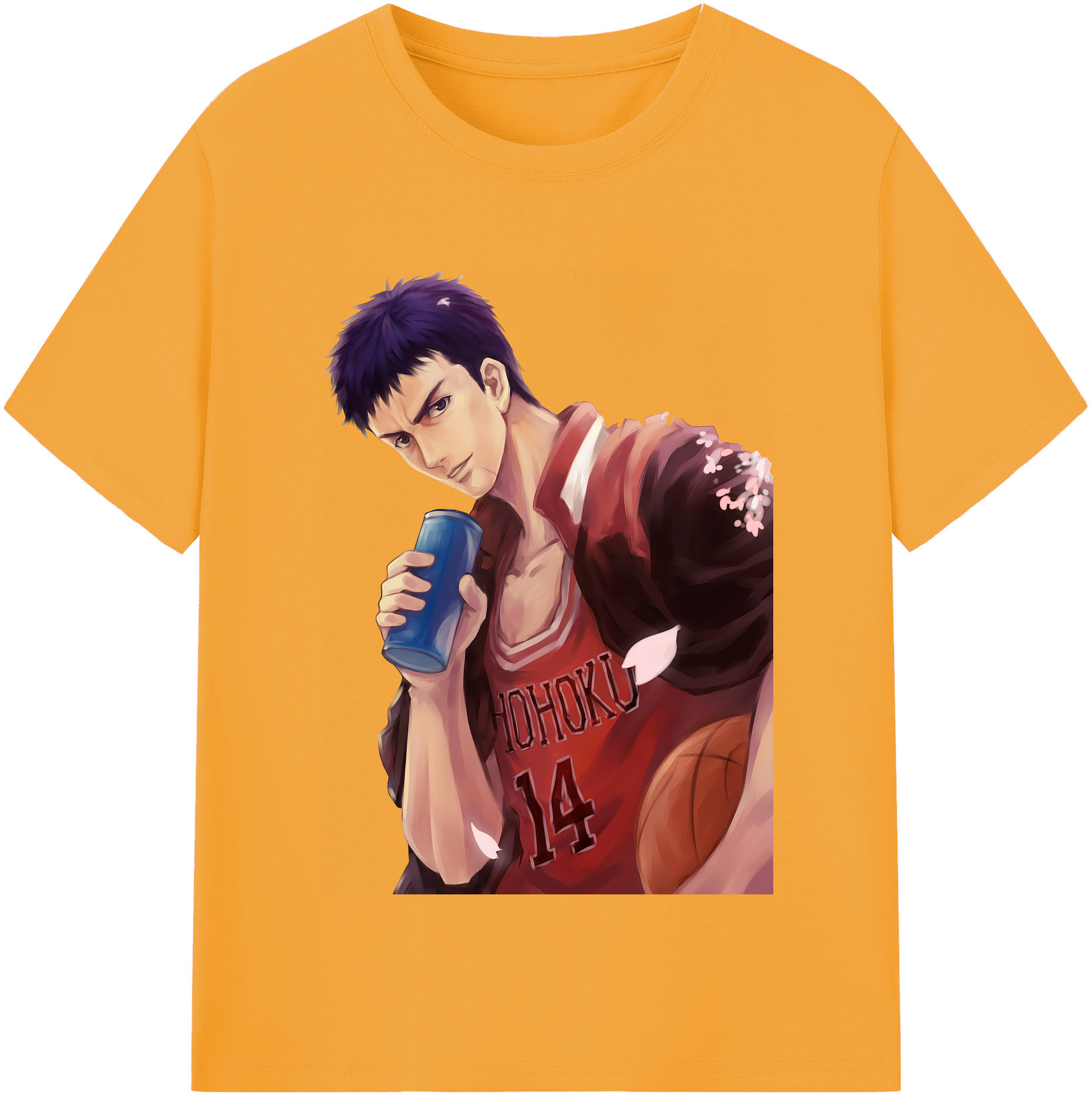 （画像用） SLAM DUNK／スラムダンク 綿100％半袖Tシャツ（フロントプリント）