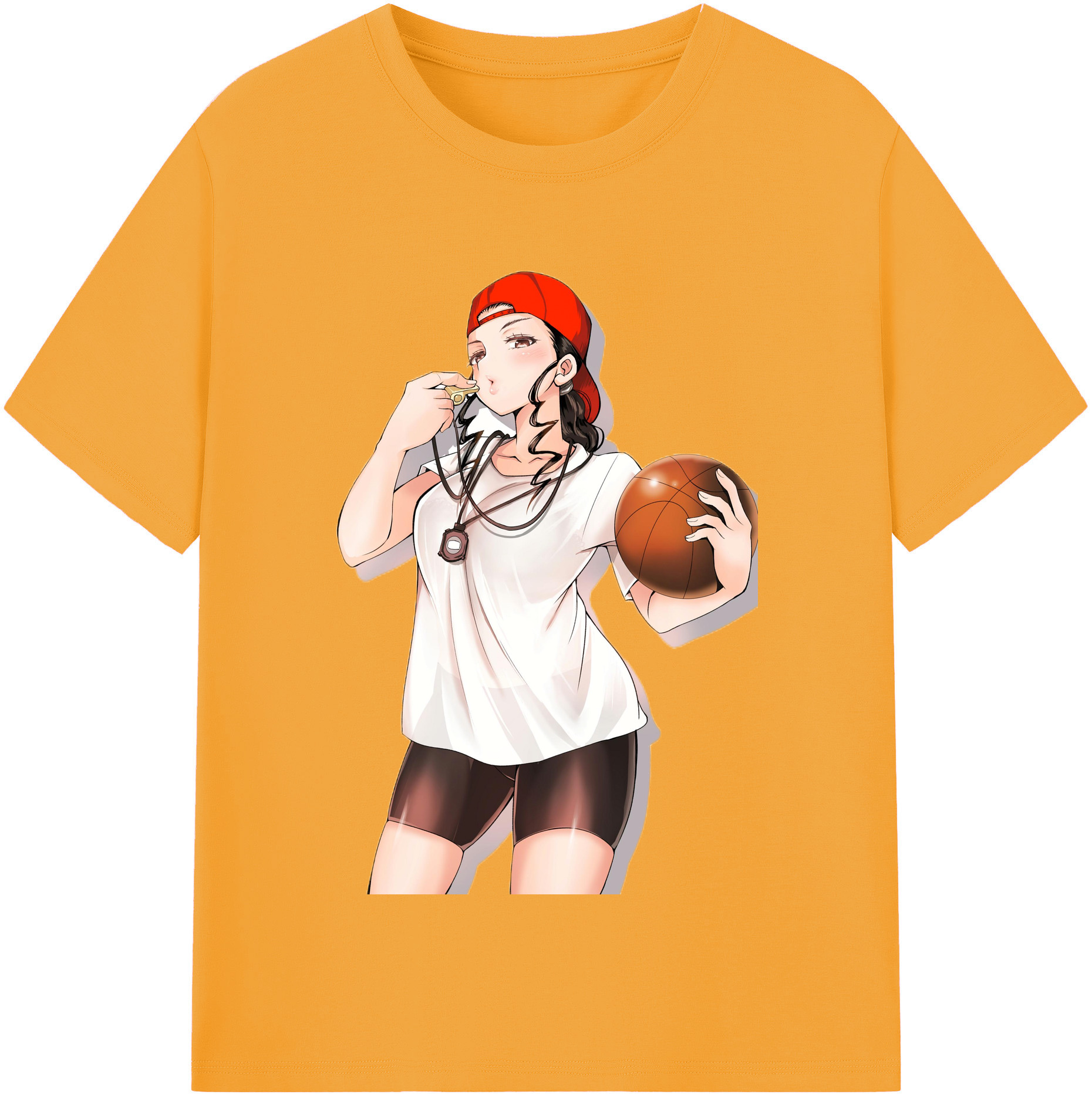 SLAM DUNK／スラムダンク 綿100％半袖Tシャツ（フロントプリント）