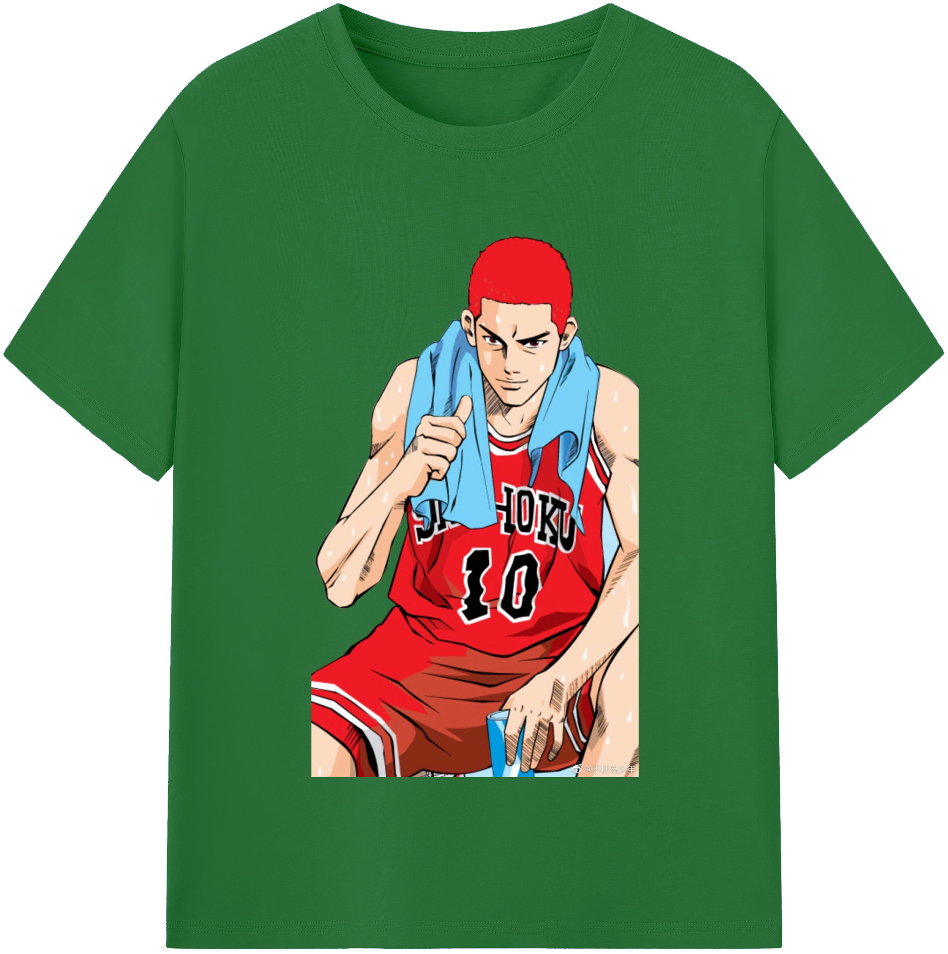 （画像用） SLAM DUNK／スラムダンク 綿100％半袖Tシャツ（フロントプリント）