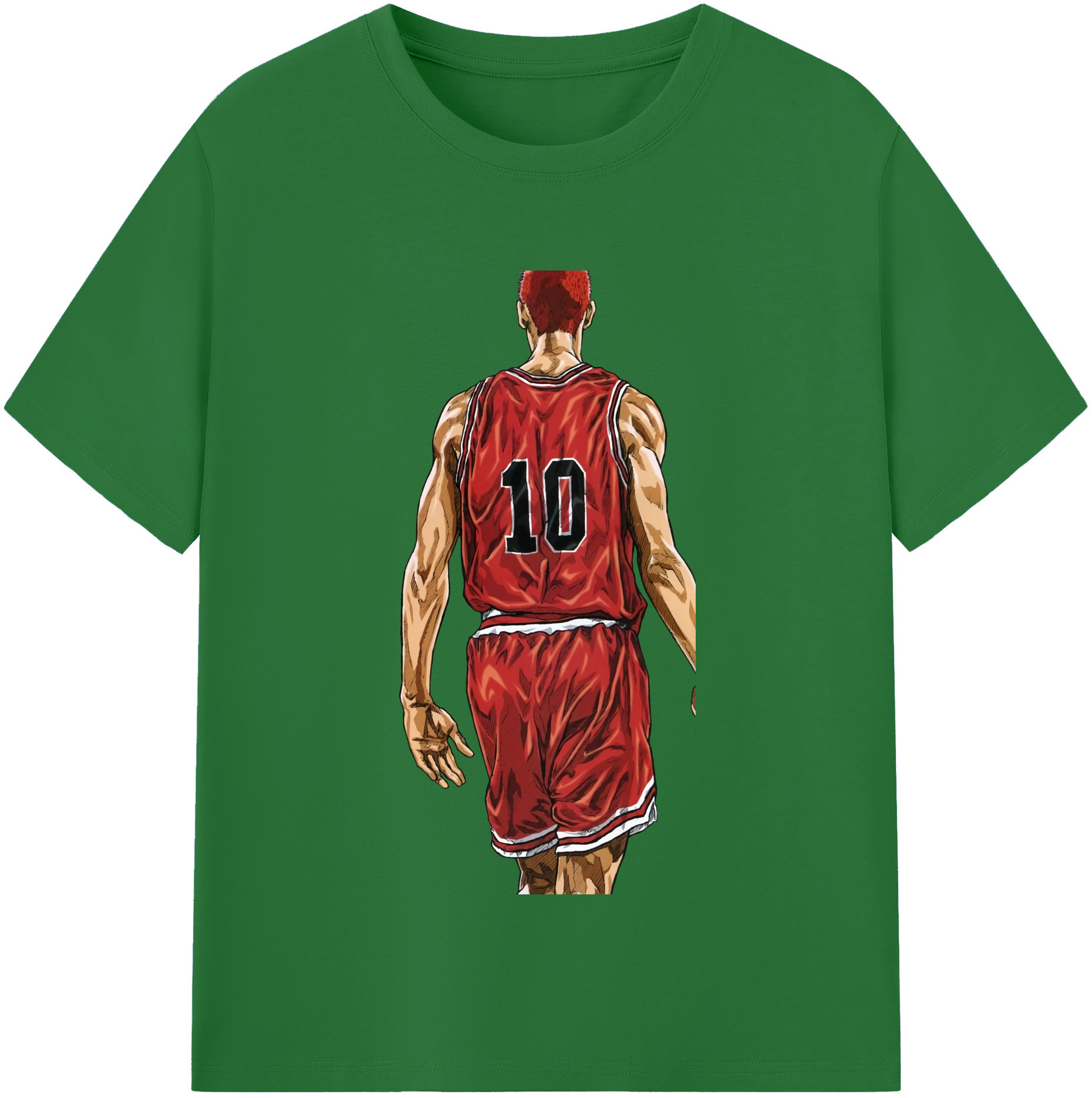 SLAM DUNK／スラムダンク 綿100％半袖Tシャツ（フロントプリント）