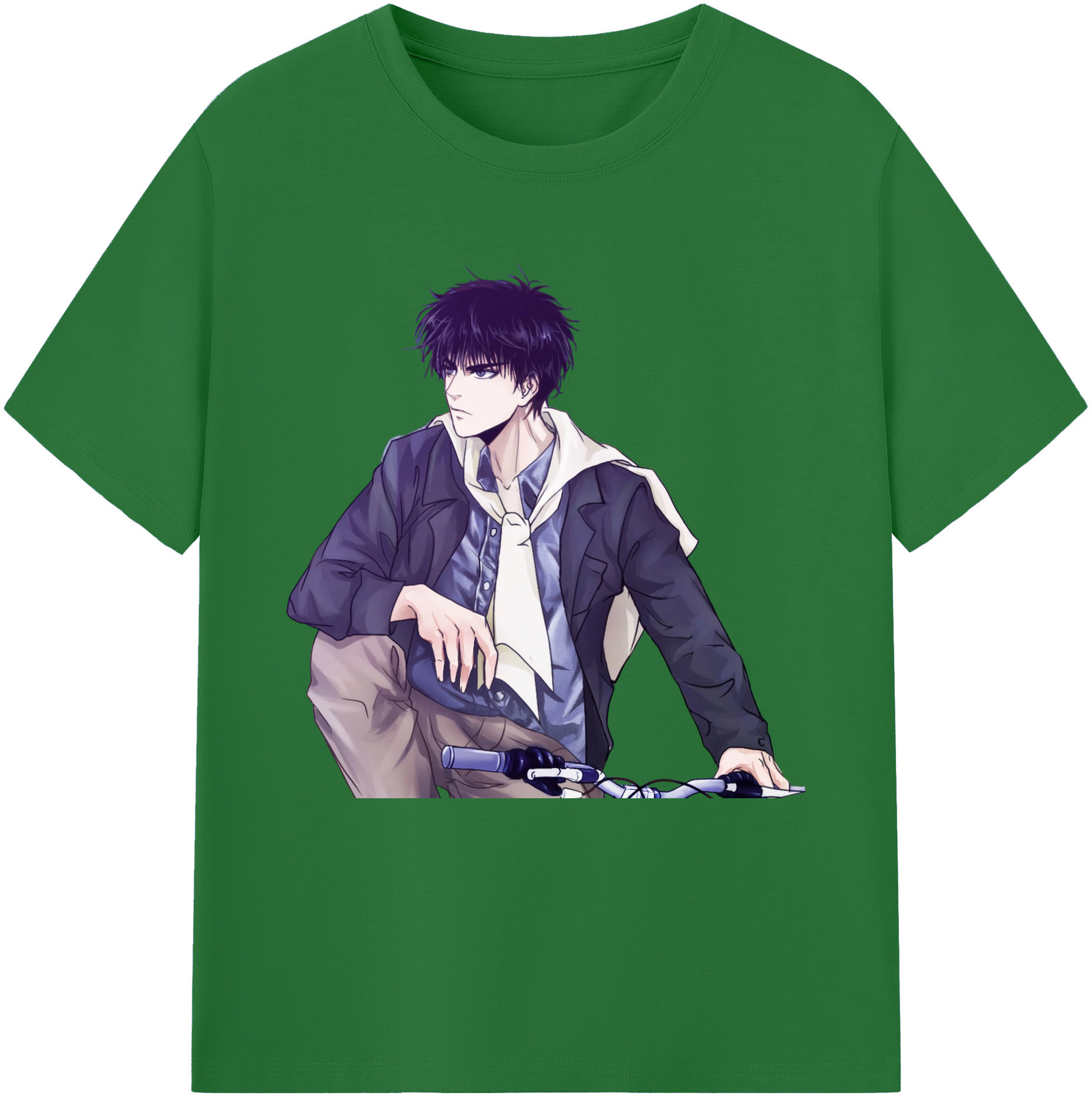 SLAM DUNK／スラムダンク 綿100％半袖Tシャツ（フロントプリント）