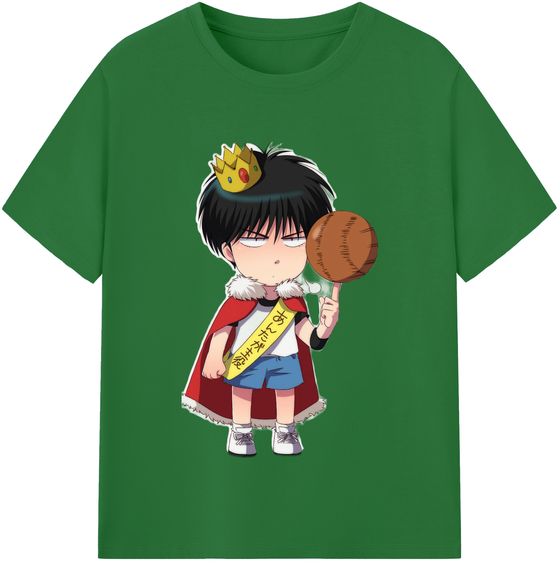 SLAM DUNK／スラムダンク 綿100％半袖Tシャツ（フロントプリント）
