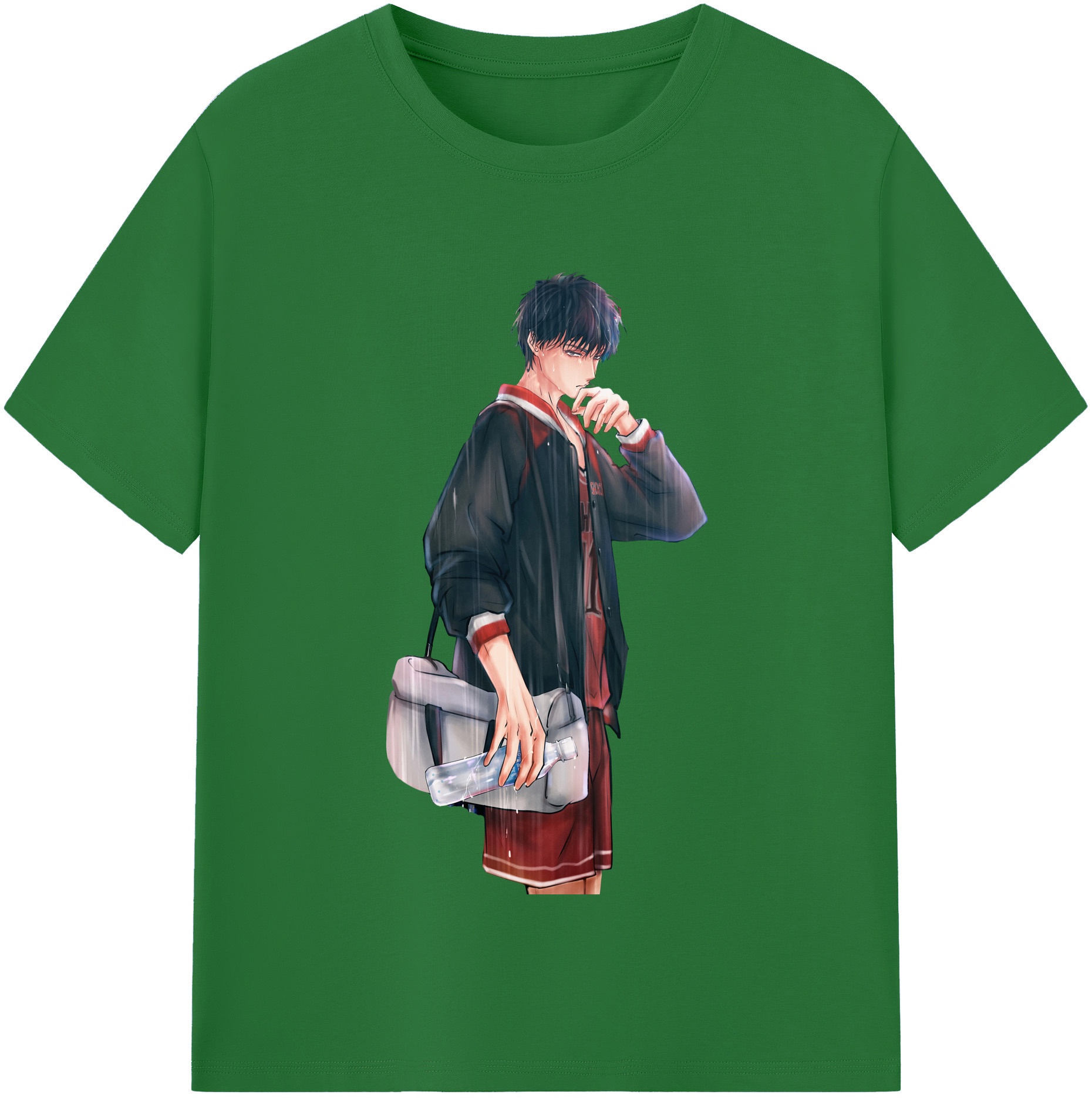 SLAM DUNK／スラムダンク 綿100％半袖Tシャツ（フロントプリント）