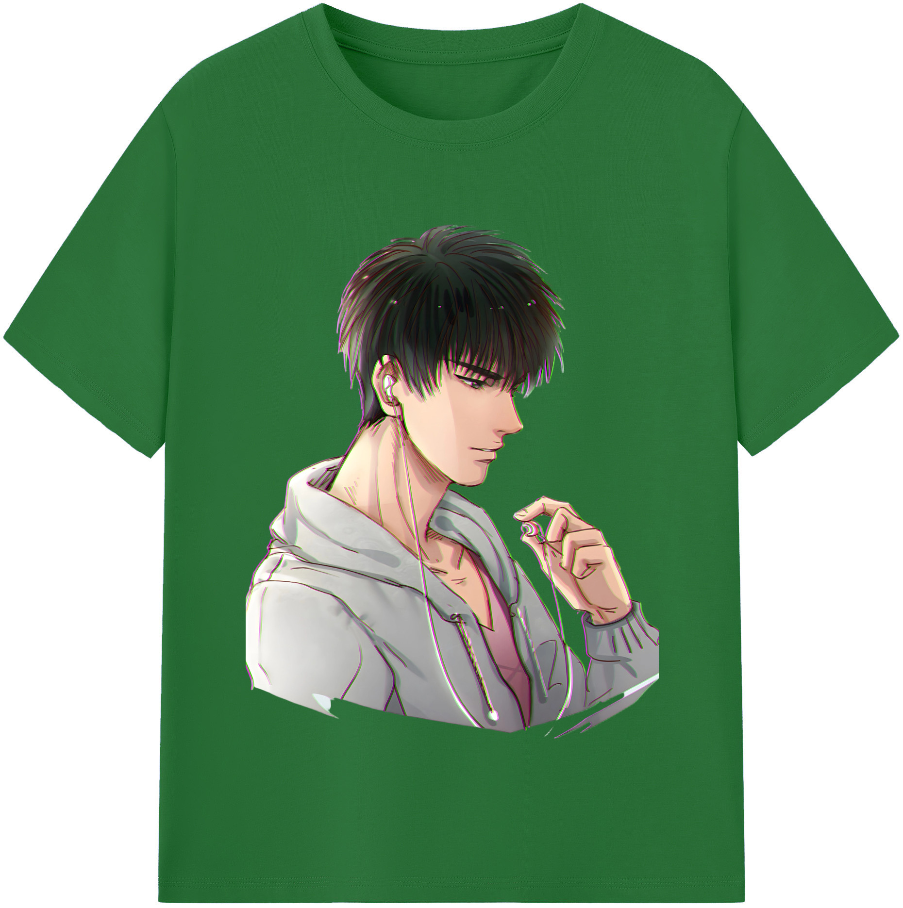 SLAM DUNK／スラムダンク 綿100％半袖Tシャツ（フロントプリント）