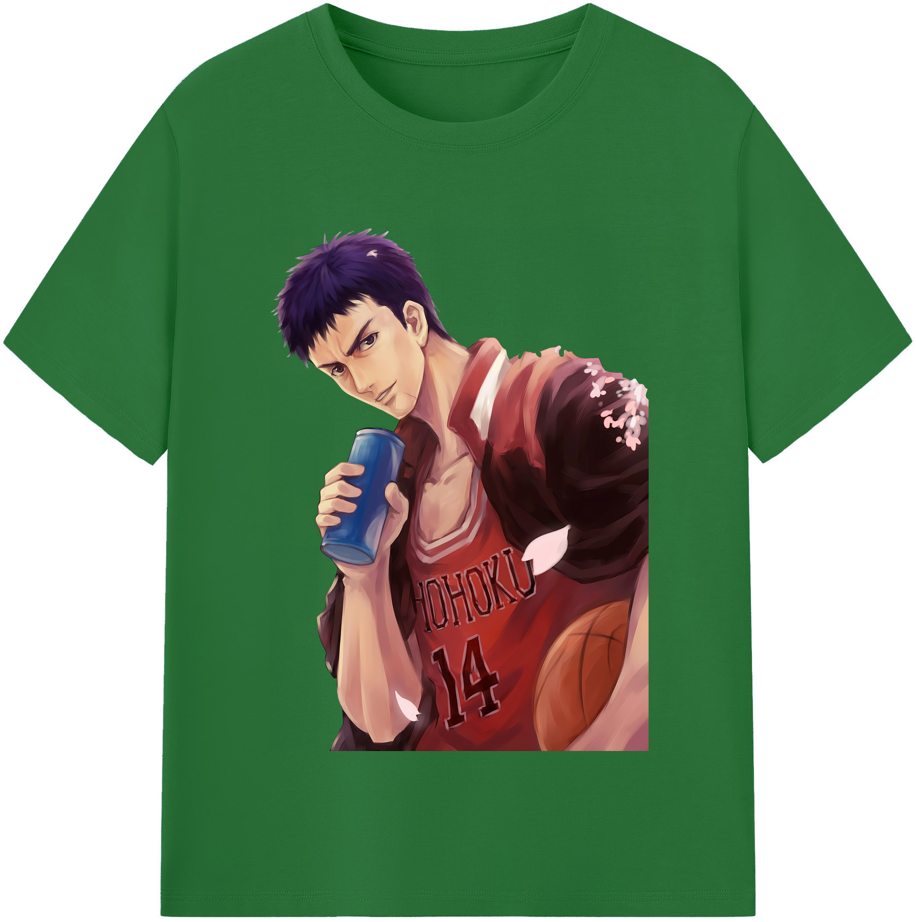 （画像用） SLAM DUNK／スラムダンク 綿100％半袖Tシャツ（フロントプリント）