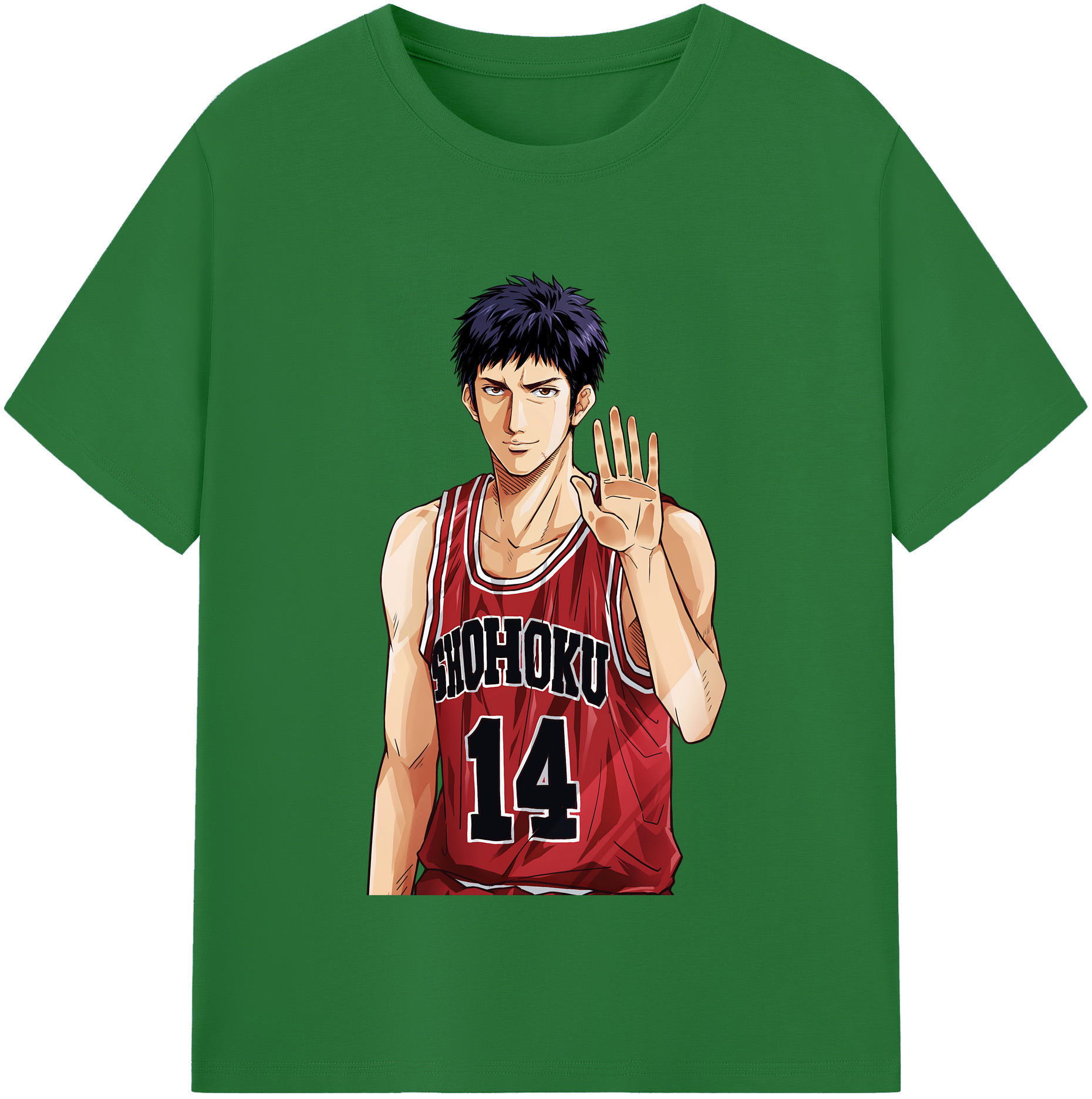 （画像用） SLAM DUNK／スラムダンク 綿100％半袖Tシャツ（フロントプリント）