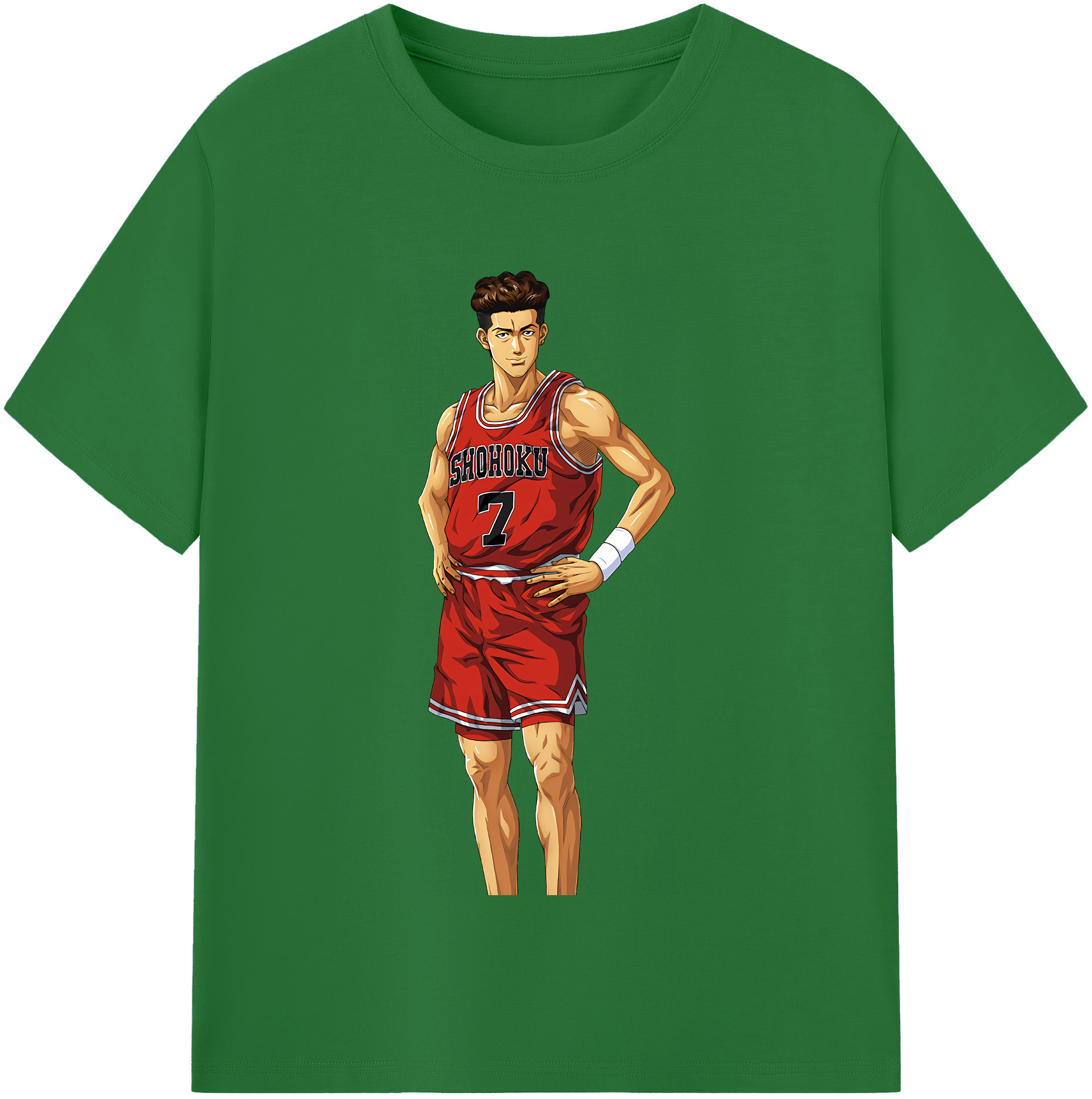 （画像用） SLAM DUNK／スラムダンク 綿100％半袖Tシャツ（フロントプリント）