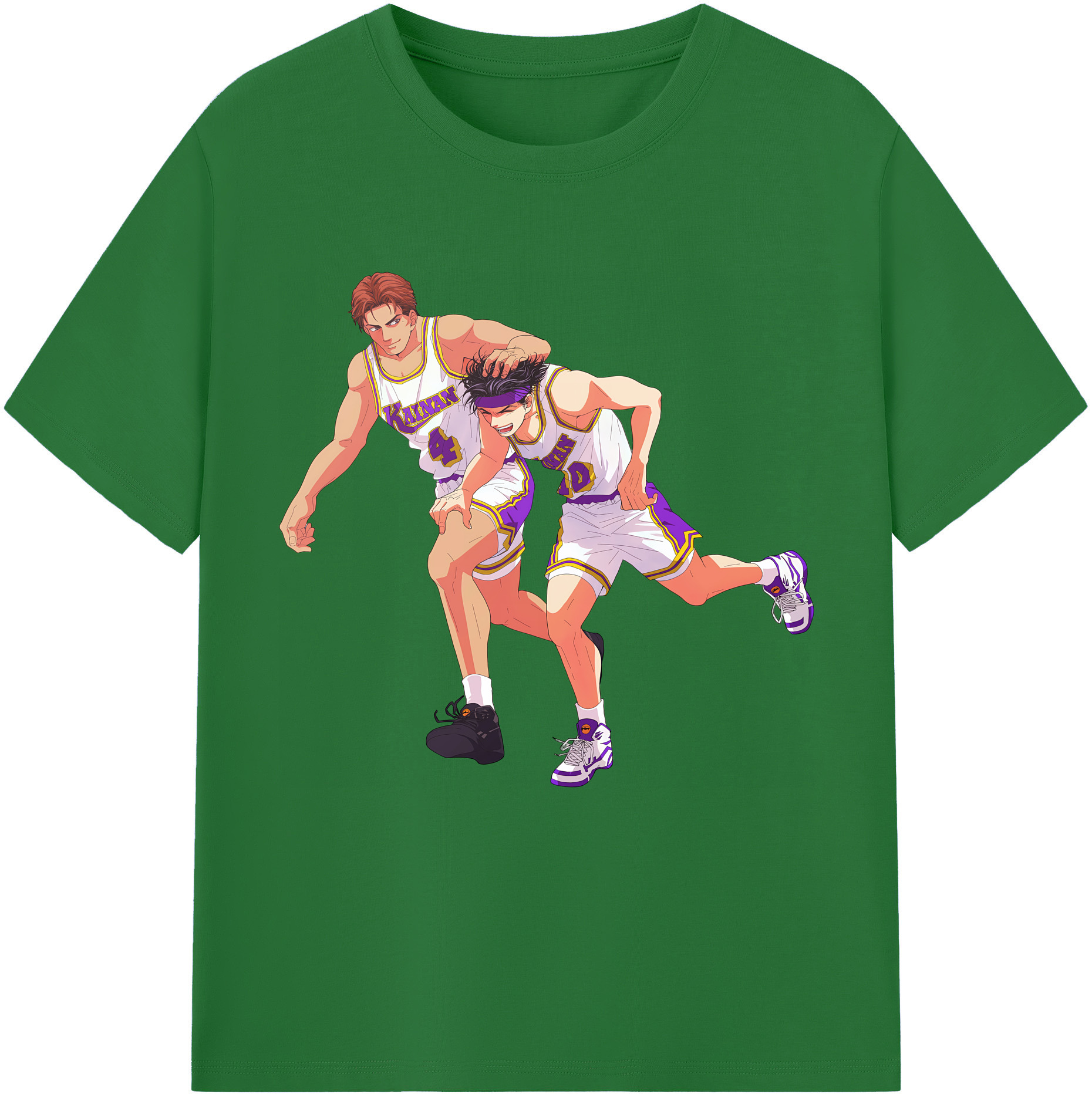 （画像用） SLAM DUNK／スラムダンク 綿100％半袖Tシャツ（フロントプリント）