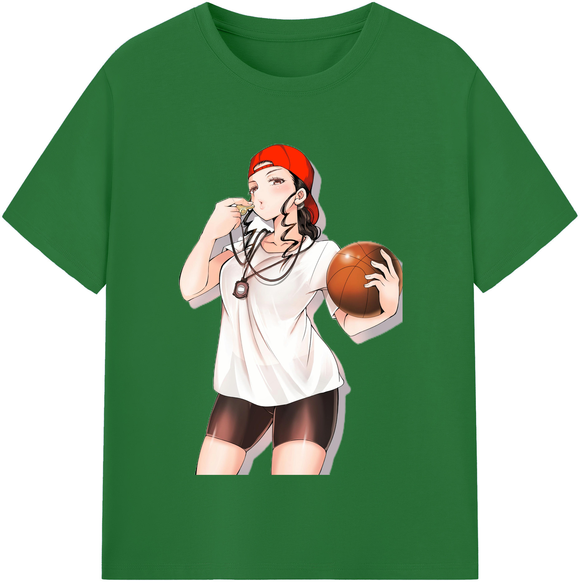 SLAM DUNK／スラムダンク 綿100％半袖Tシャツ（フロントプリント）