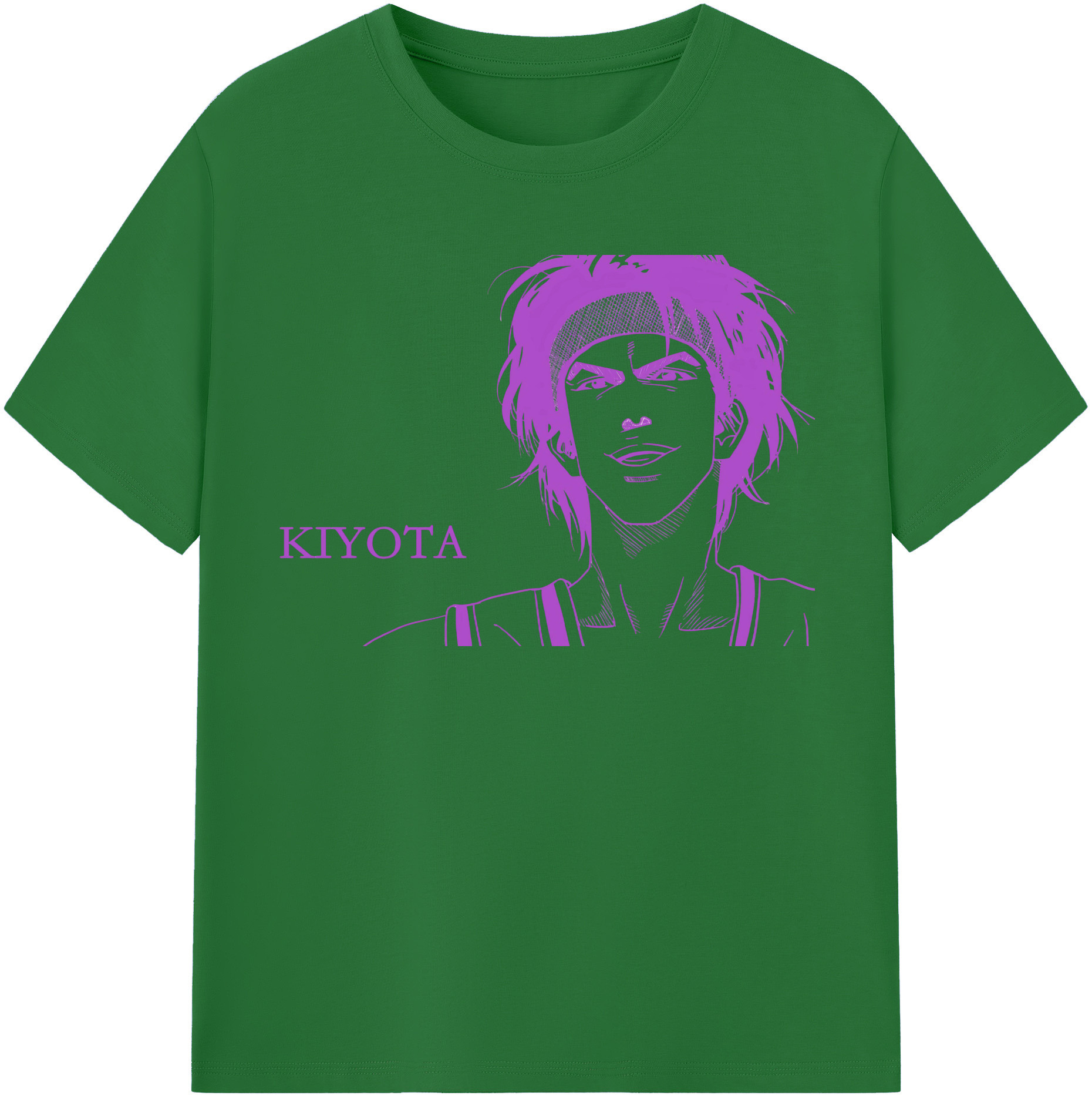 SLAM DUNK／スラムダンク 綿100％半袖Tシャツ（フロントプリント）