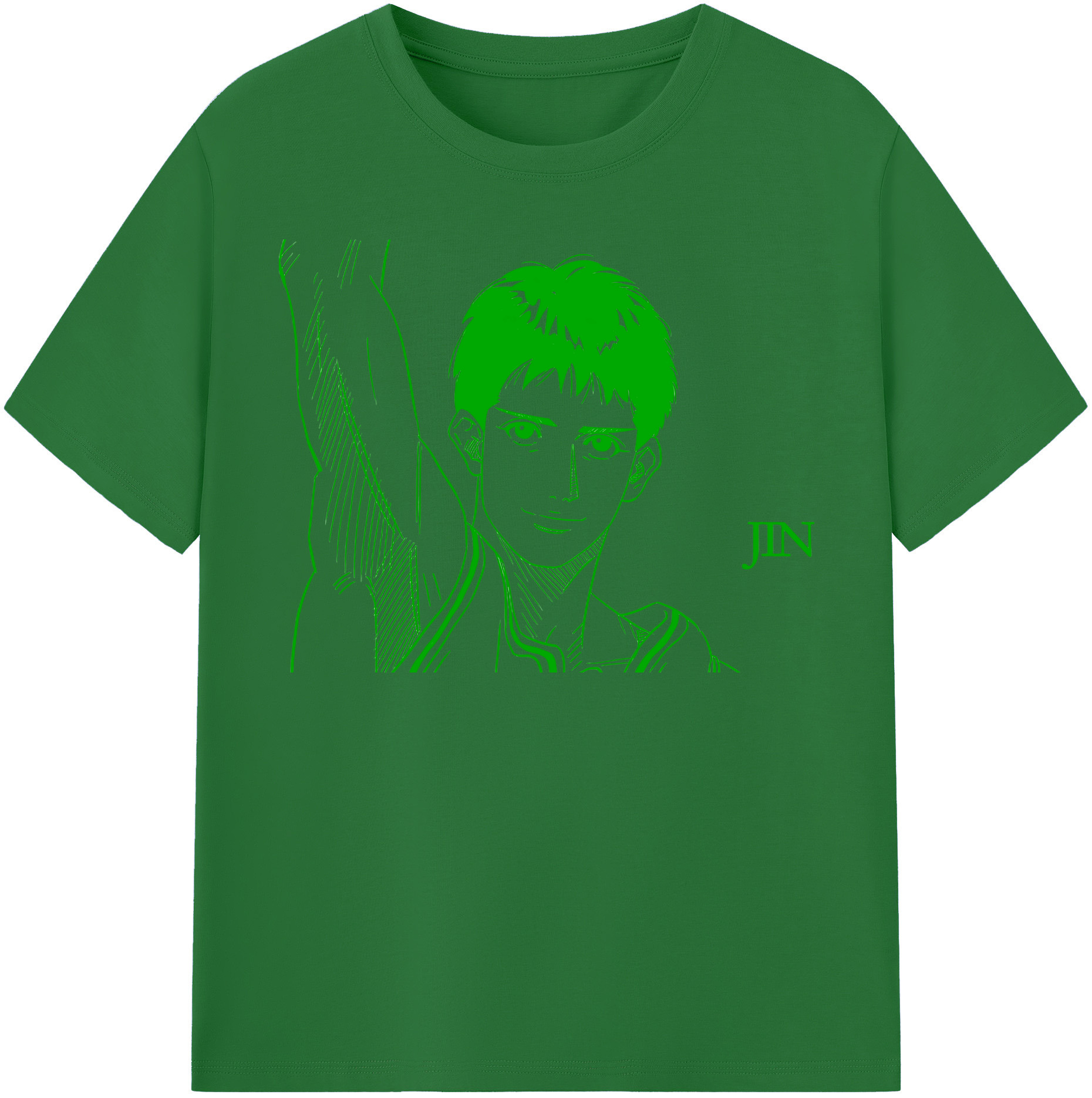 SLAM DUNK／スラムダンク 綿100％半袖Tシャツ（フロントプリント）