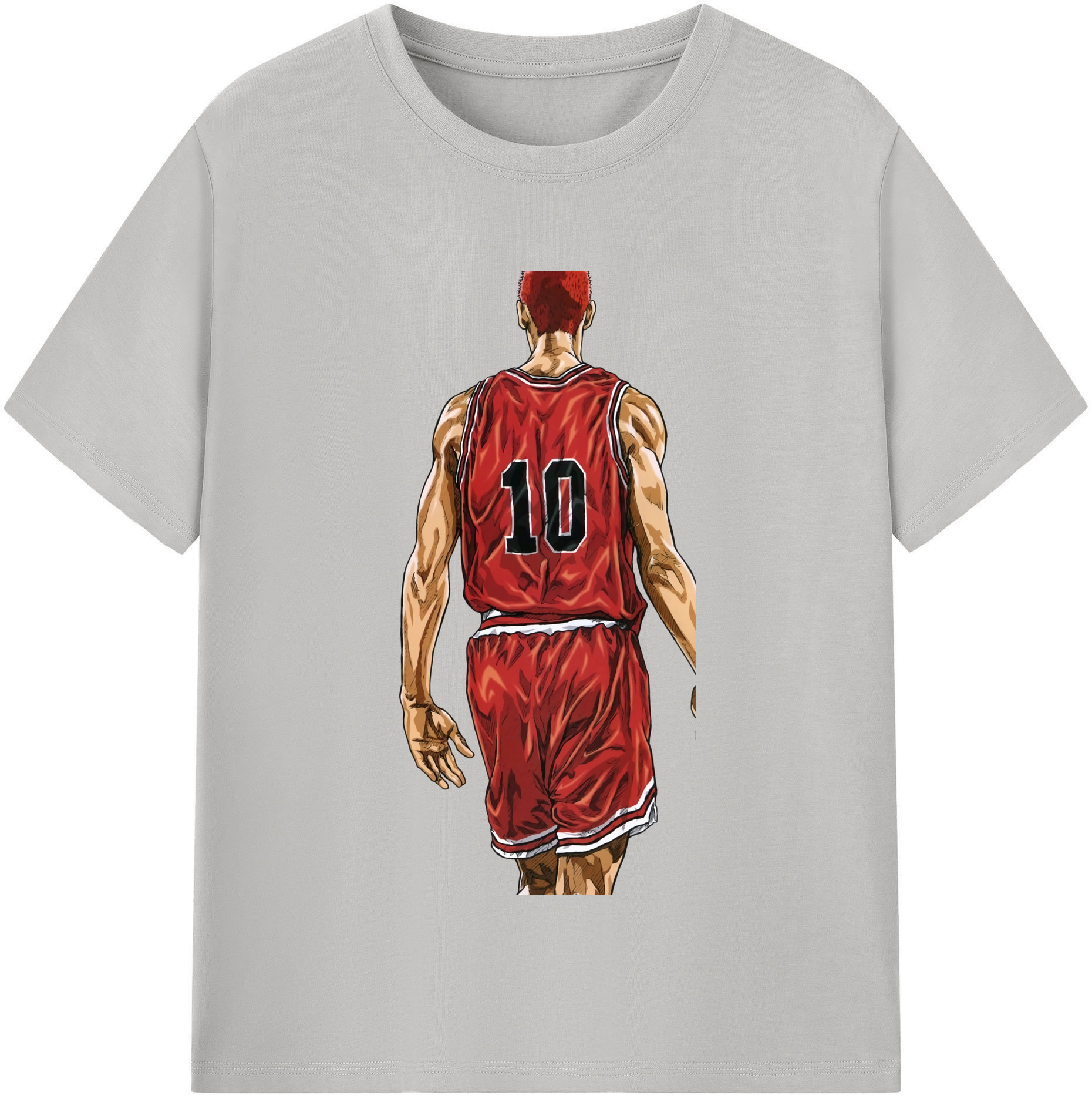 SLAM DUNK／スラムダンク 綿100％半袖Tシャツ（フロントプリント）