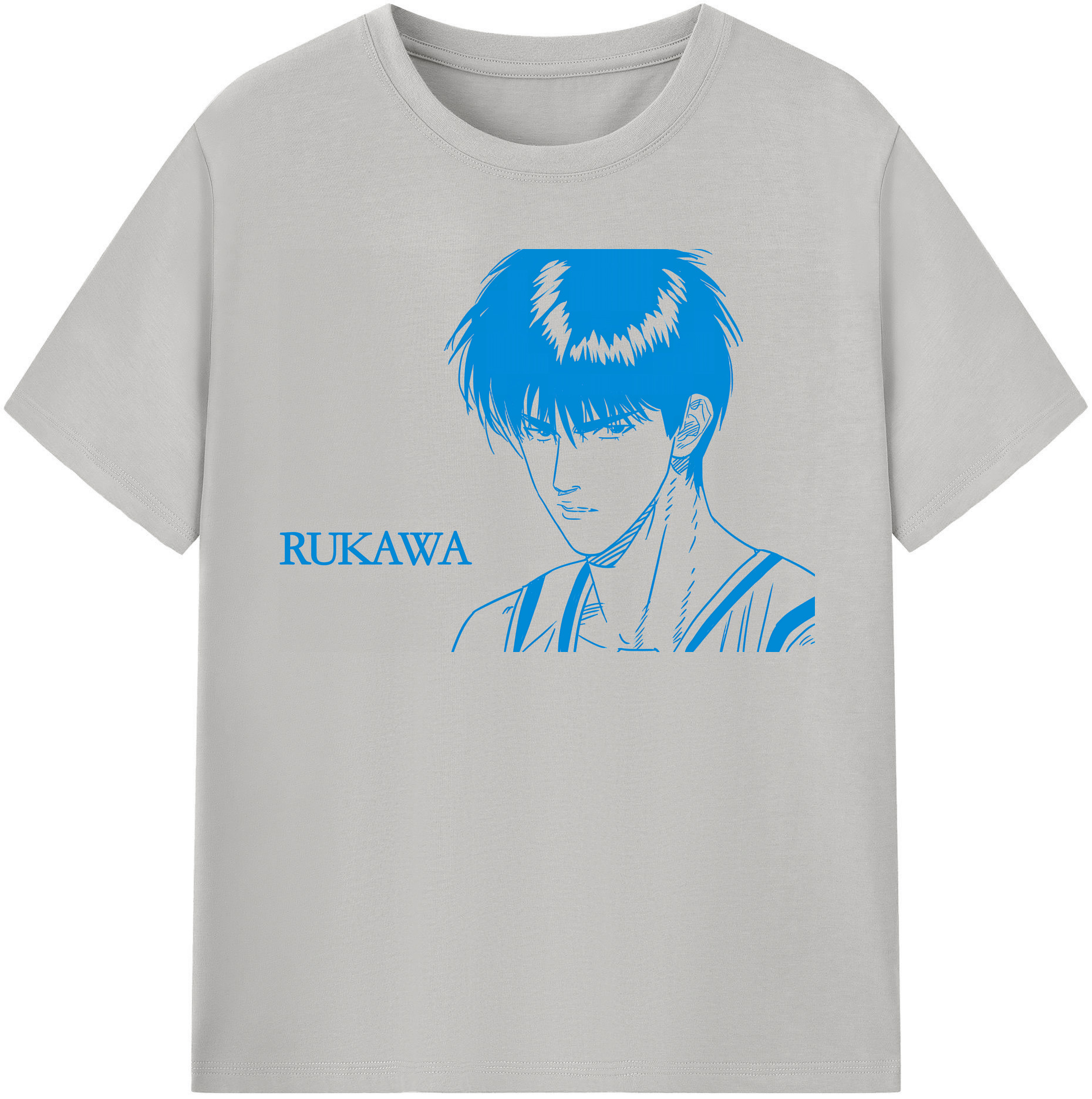SLAM DUNK／スラムダンク 綿100％半袖Tシャツ（フロントプリント）
