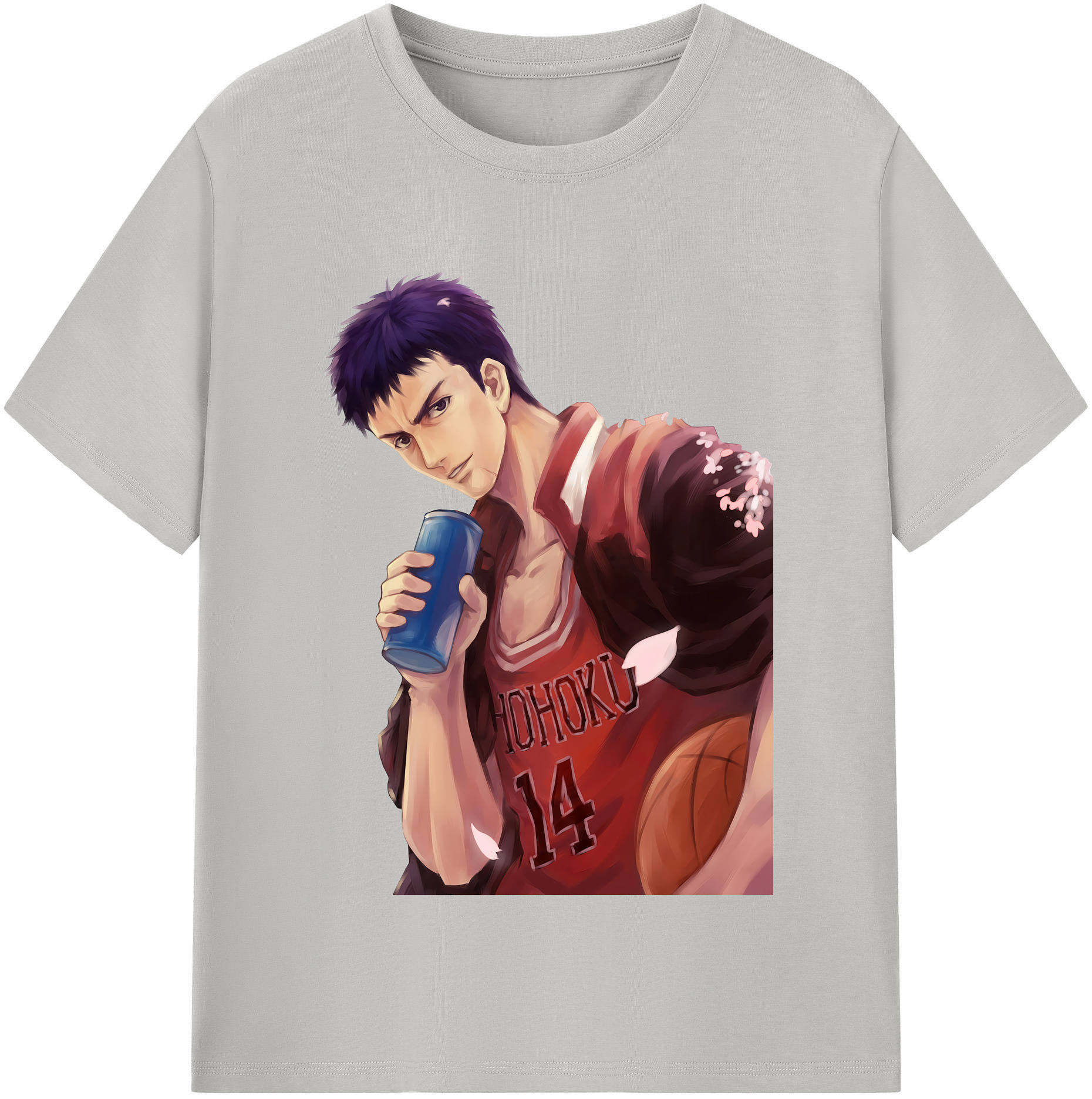 （画像用） SLAM DUNK／スラムダンク 綿100％半袖Tシャツ（フロントプリント）